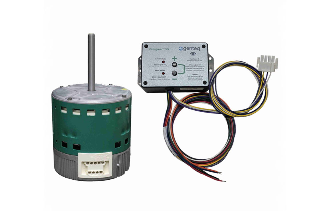 Genteq 6505VUI, 1/2HP 120/240V 1050RPM AC Motor