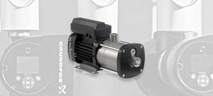 Grundfos CM Horizontal Close-Coupled Multistage End Suction Pumps
