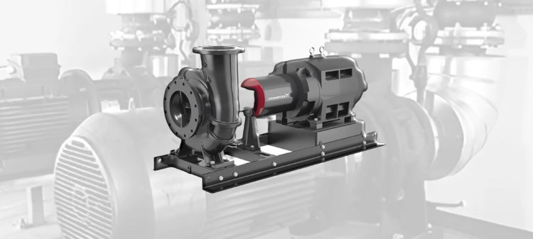Grundfos NK Long-Coupled Single Stage End Suction Pumps