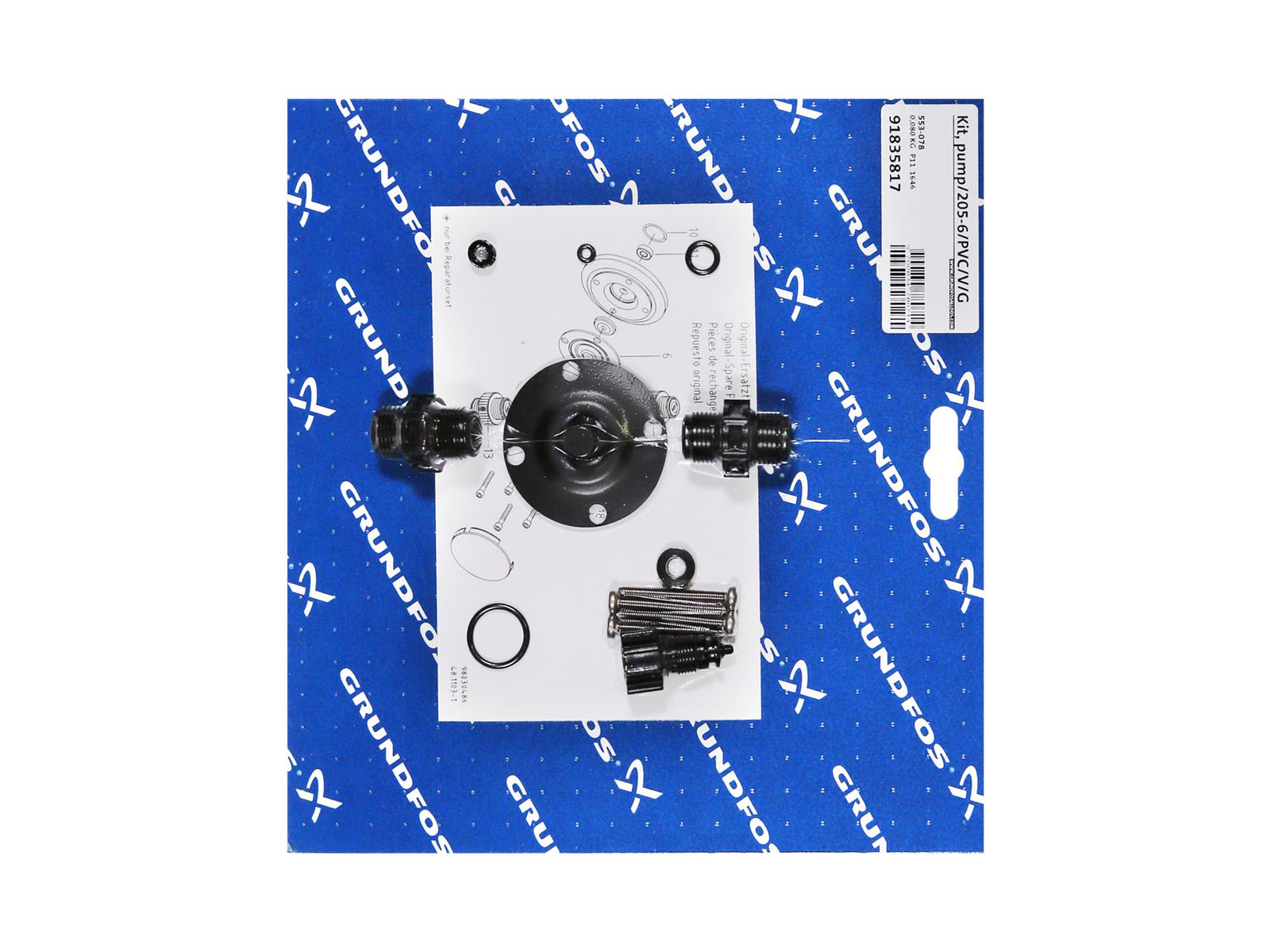 Grundfos 91835817, Pump Kit PVC V G 205-6