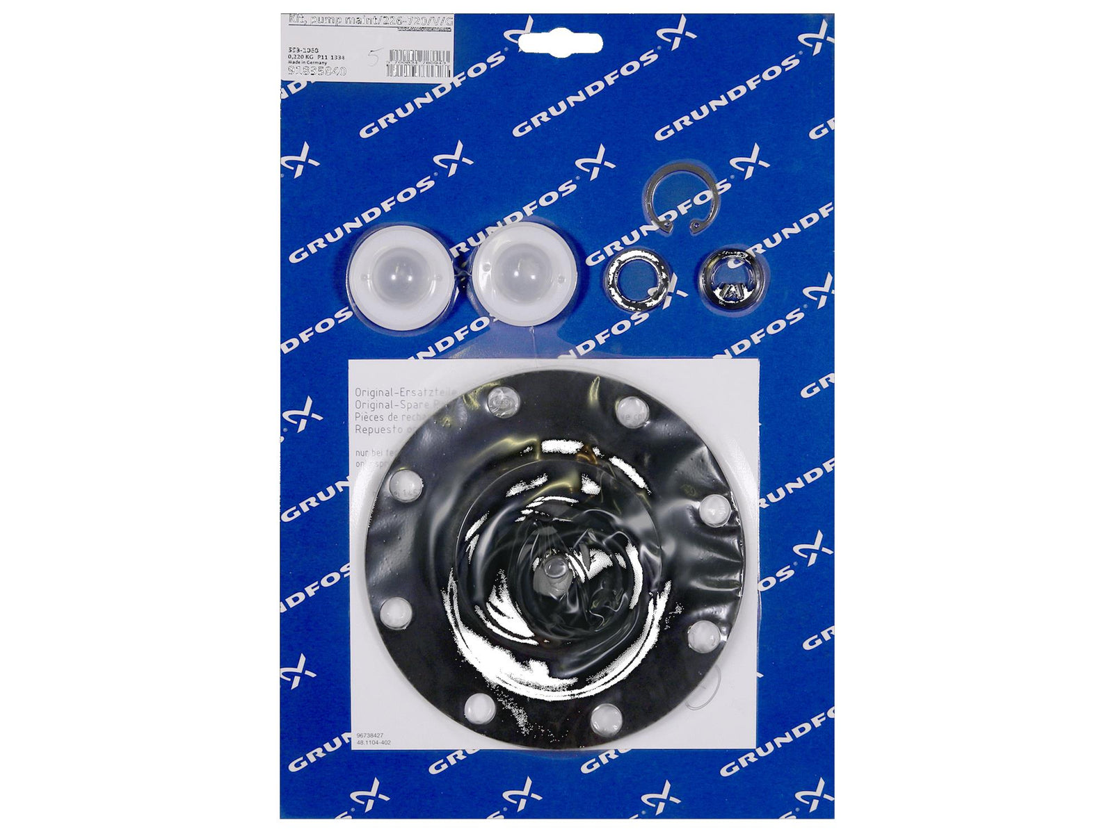 Grundfos 91835840, Maintenance Kit for Pump Model 226-720 V G