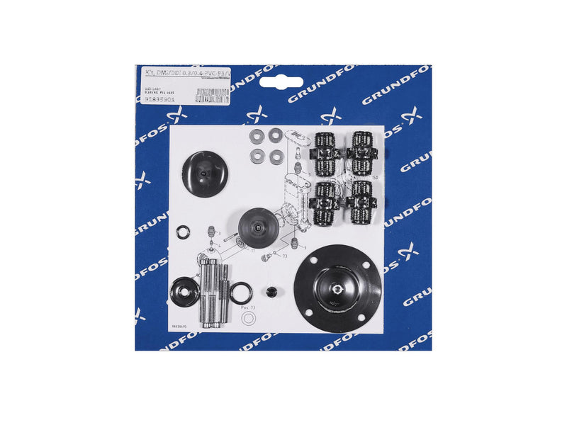 Grundfos 91835901, Maintenance Kit DMI/DDI 0.3/0.4-PVC-P3/V/C