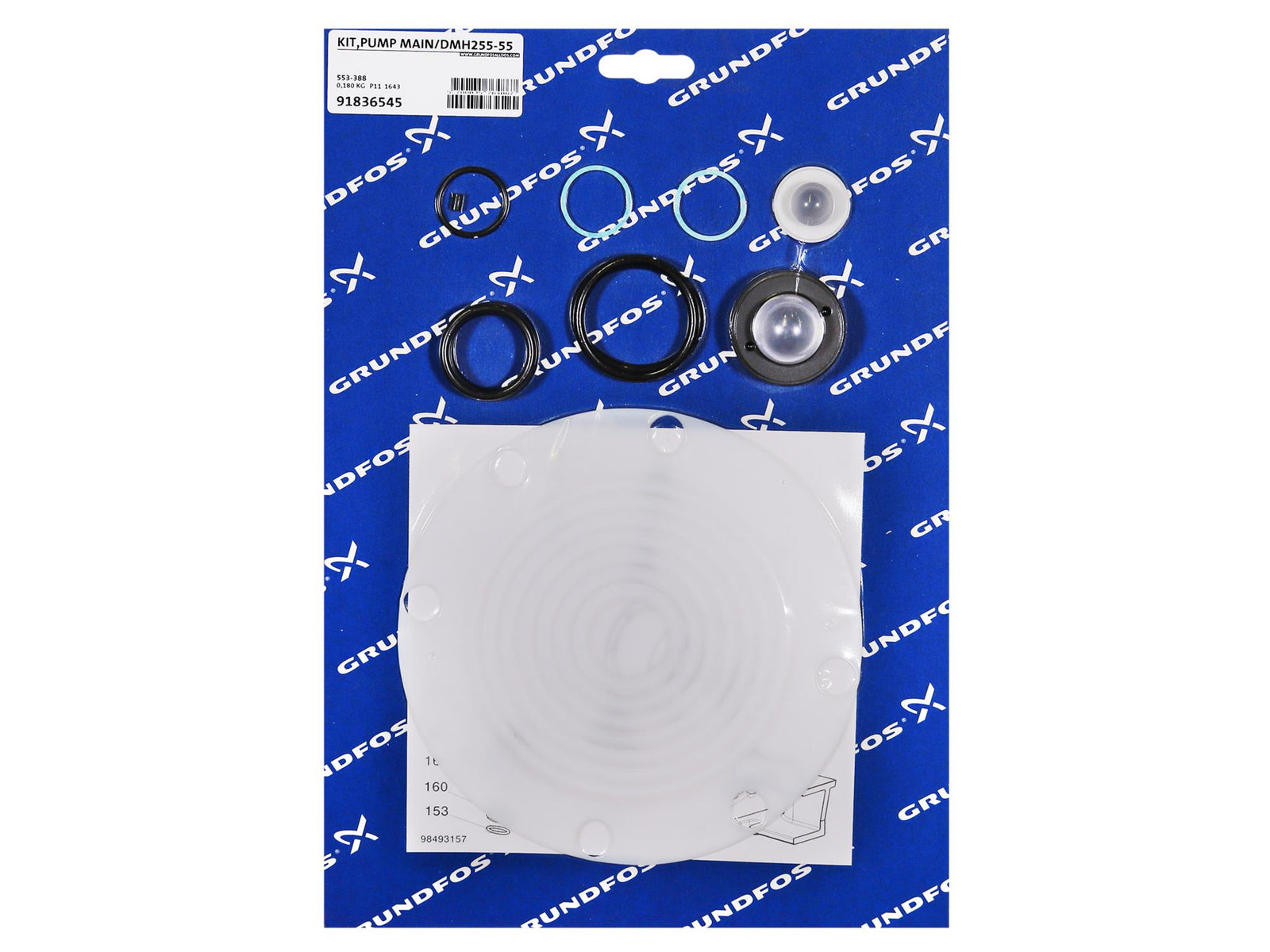 Grundfos 91836545, Pump Main Kit for DMH255-55