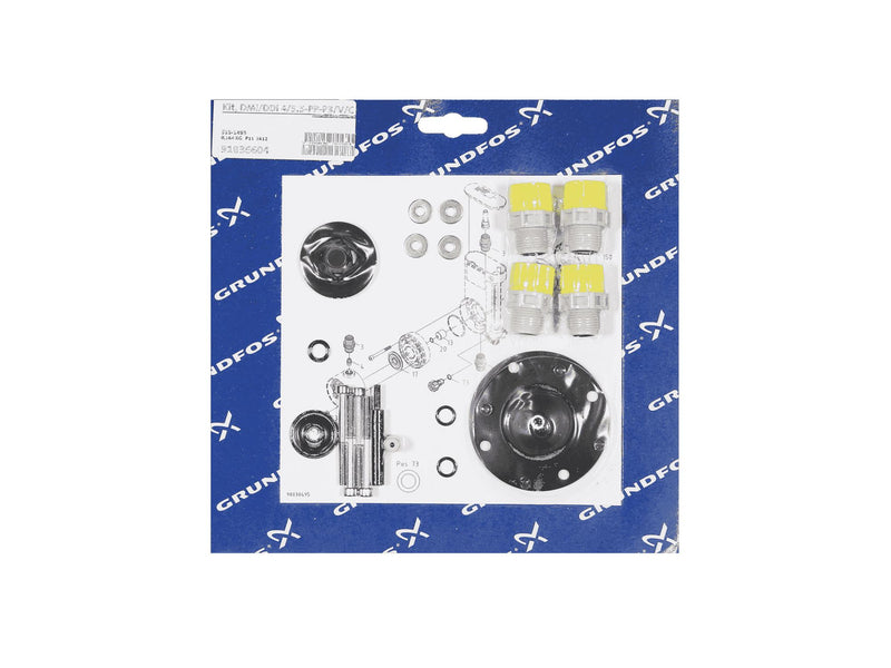 Grundfos 91836604, Maintenance Kit for DMI/DDI 4/5.5-PP-P3/V/C