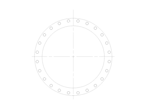 Grundfos 95011105, Flange for SRP/SRG DN300 PN10 2/3 316L