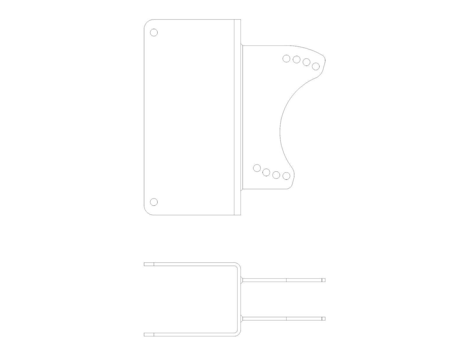 Grundfos 95035405, Angle Bracket SMD.09-35 30° for Column Profile