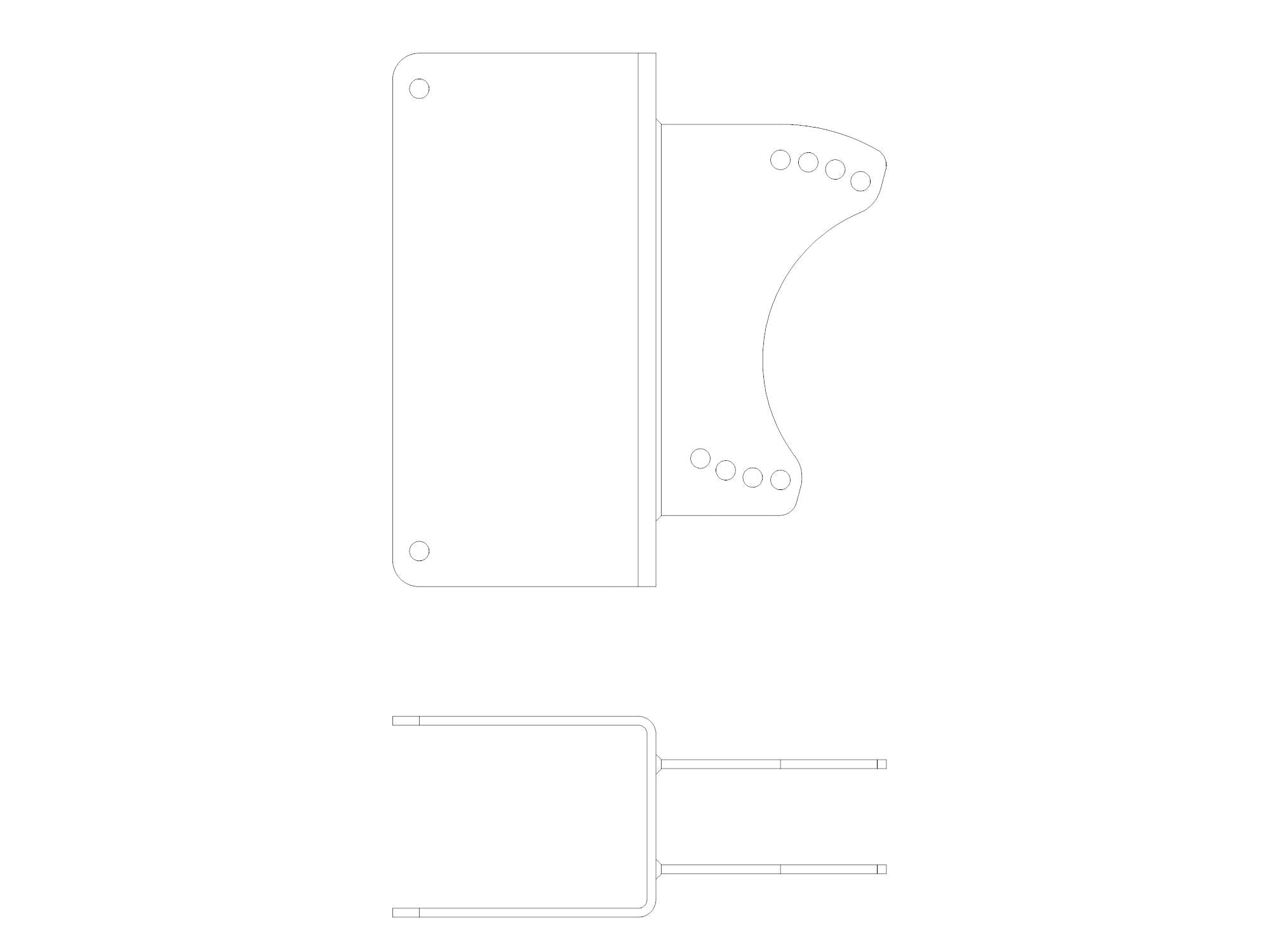 Grundfos 95035405, Angle Bracket SMD.09-35 30° for Column Profile