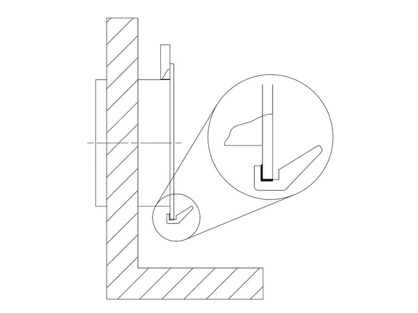 Grundfos 95037600, Bottom Fixation SRG.xx.80 EN 1.4404