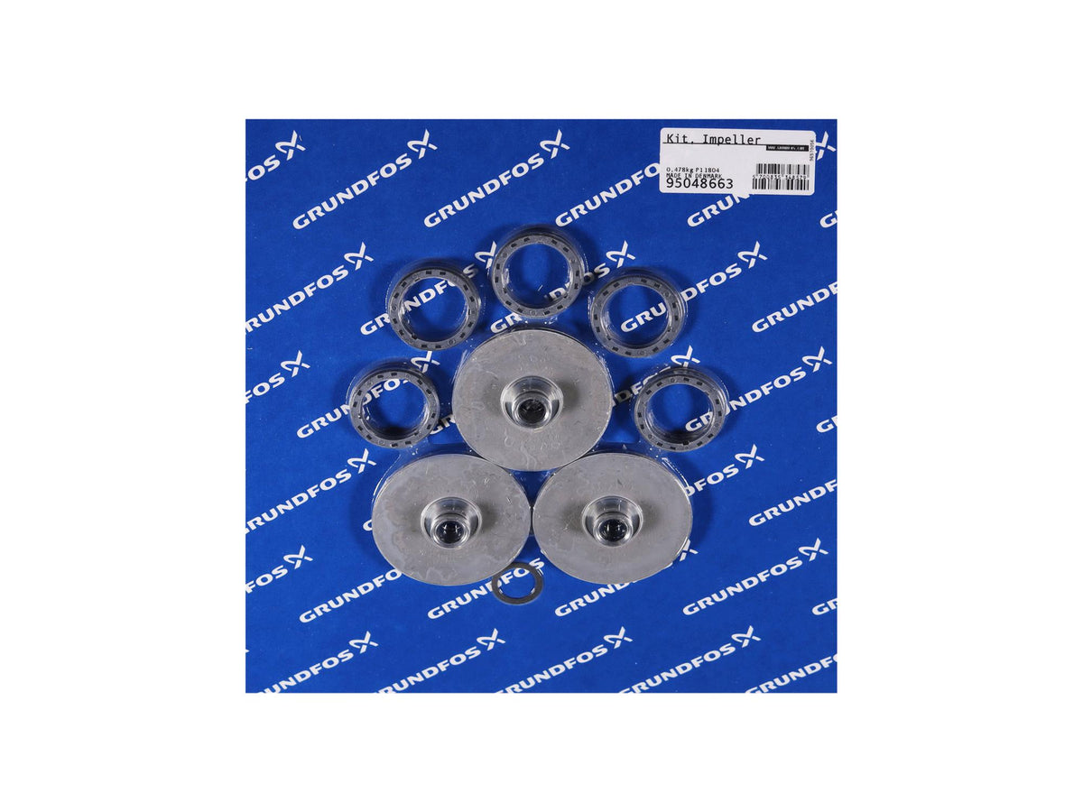 Grundfos 95048663, Service Kit for SQF 3A-10 N Wear Parts