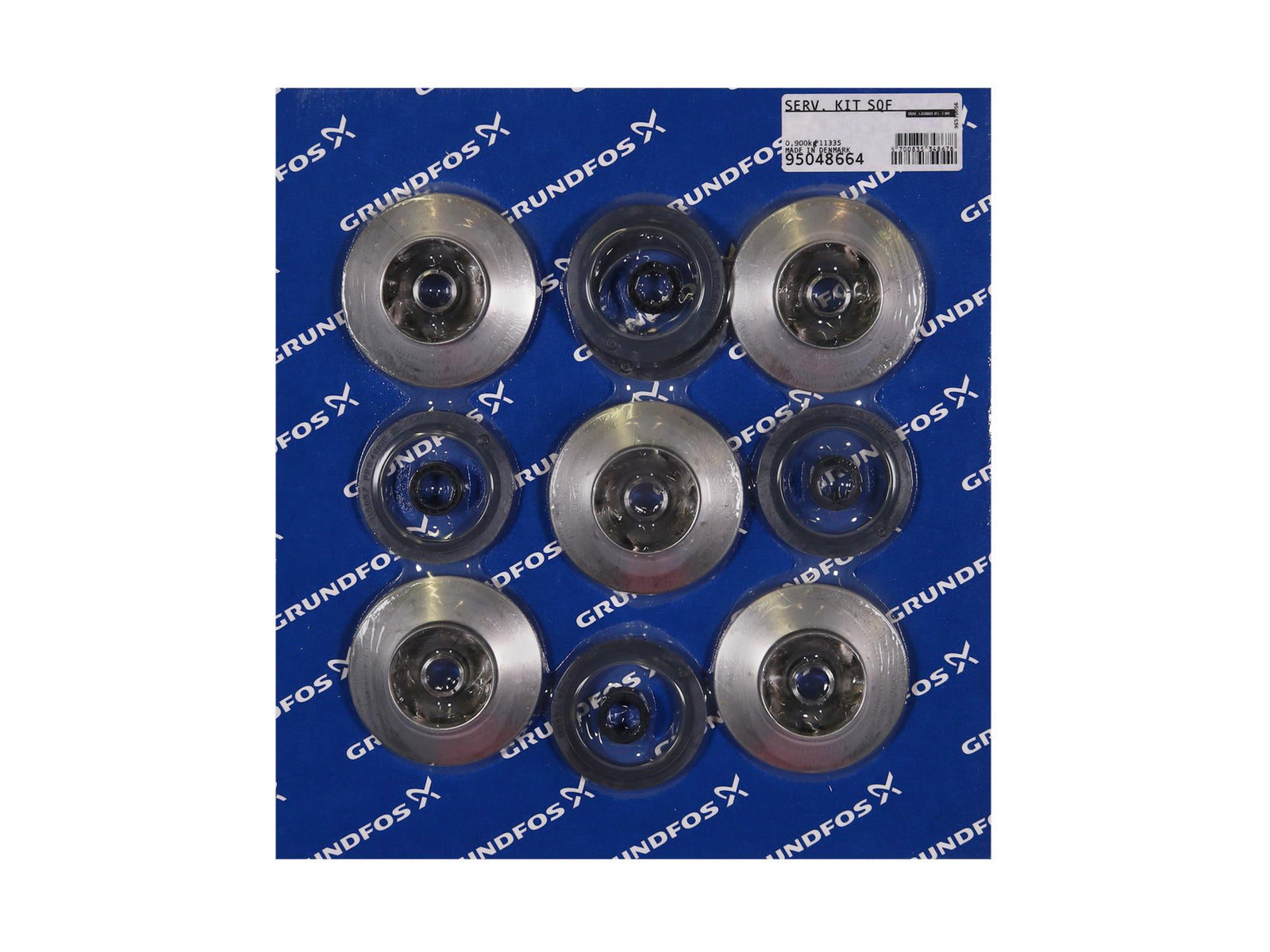 Grundfos 95048664, Service Kit for SQF 8A-5 N Wear Parts