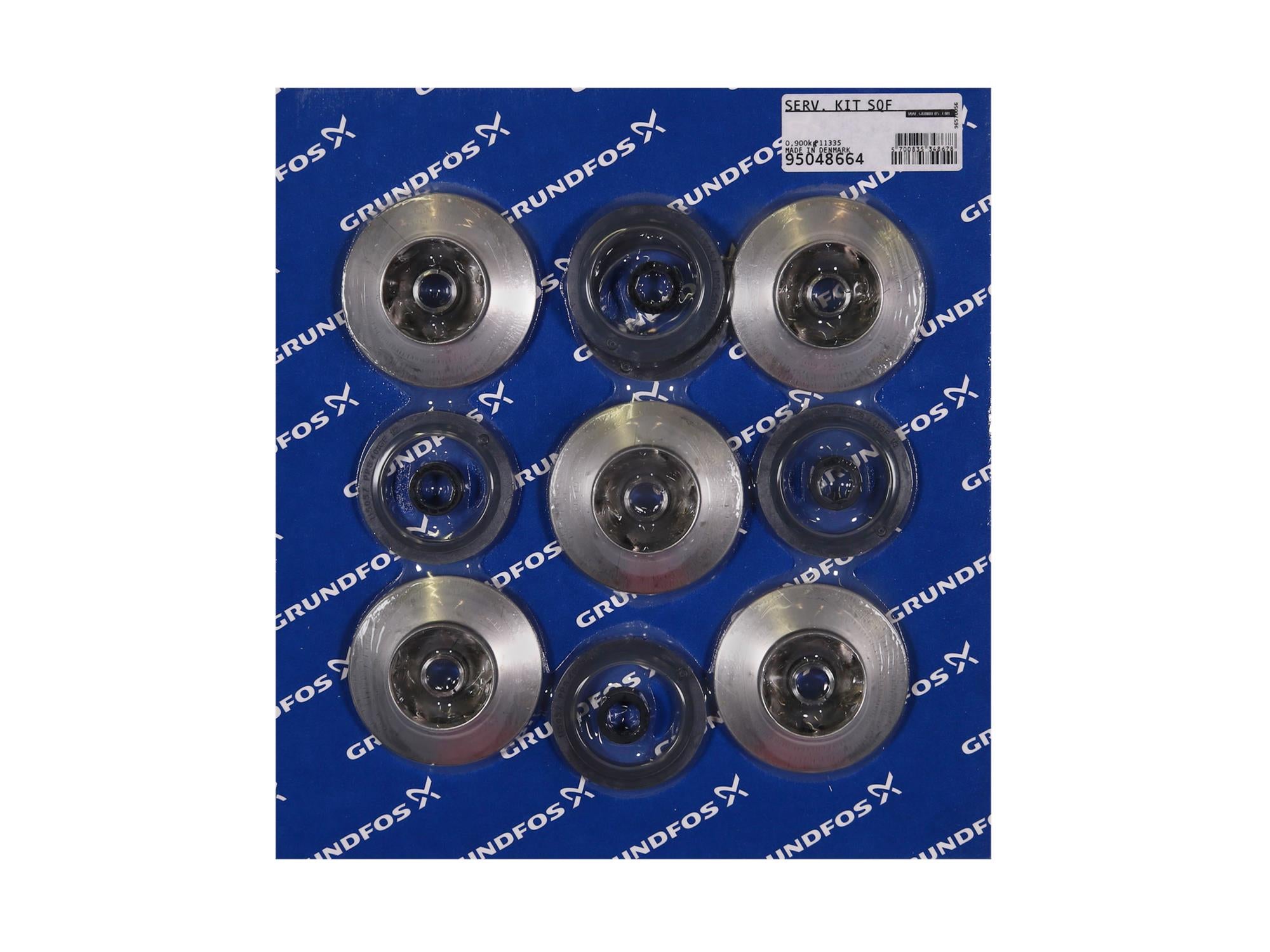 Grundfos 95048664, Service Kit for SQF 8A-5 N Wear Parts