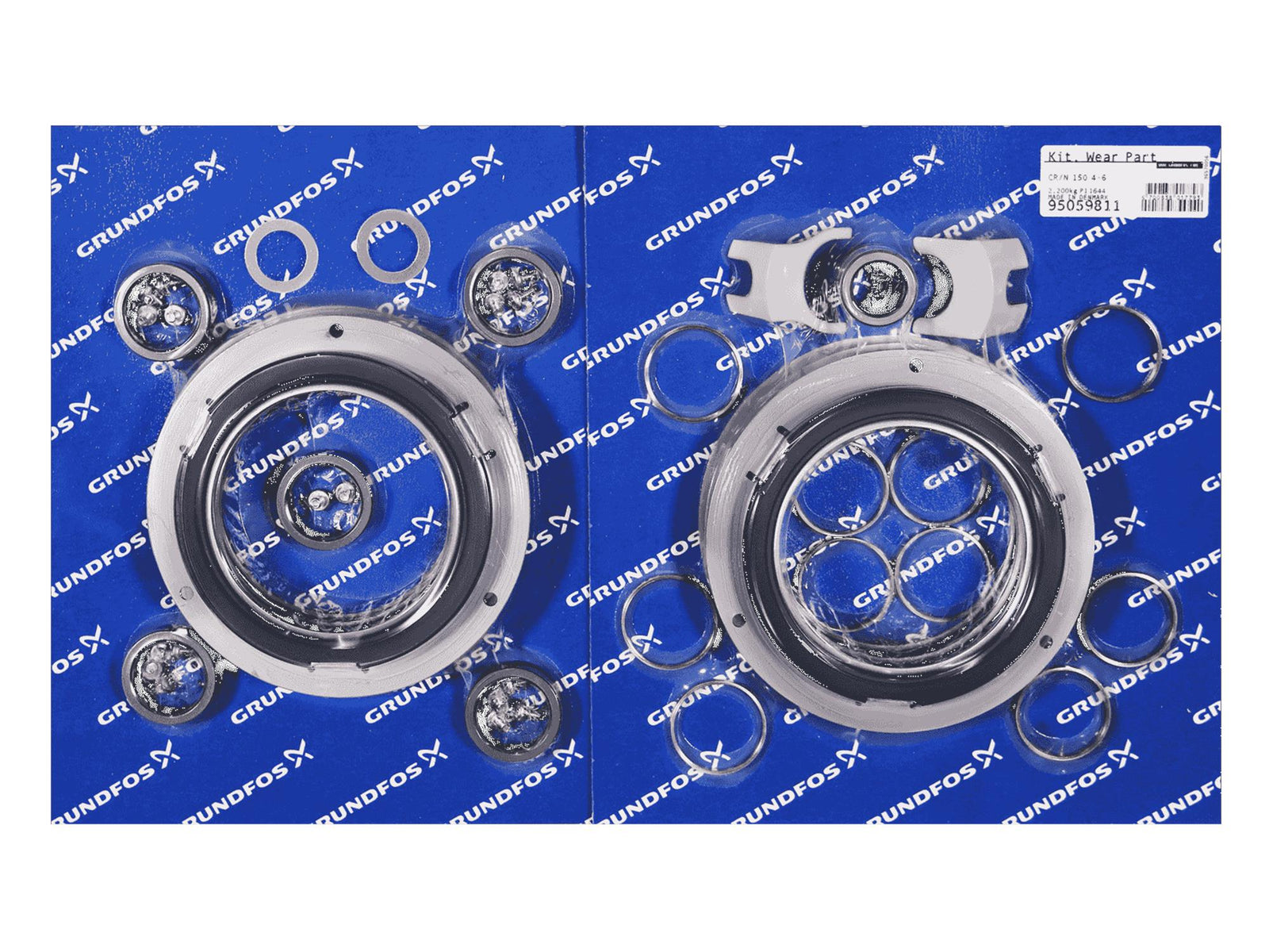 Grundfos 95059811, Wear Parts Kit for CR/N 150 4-6 Stages