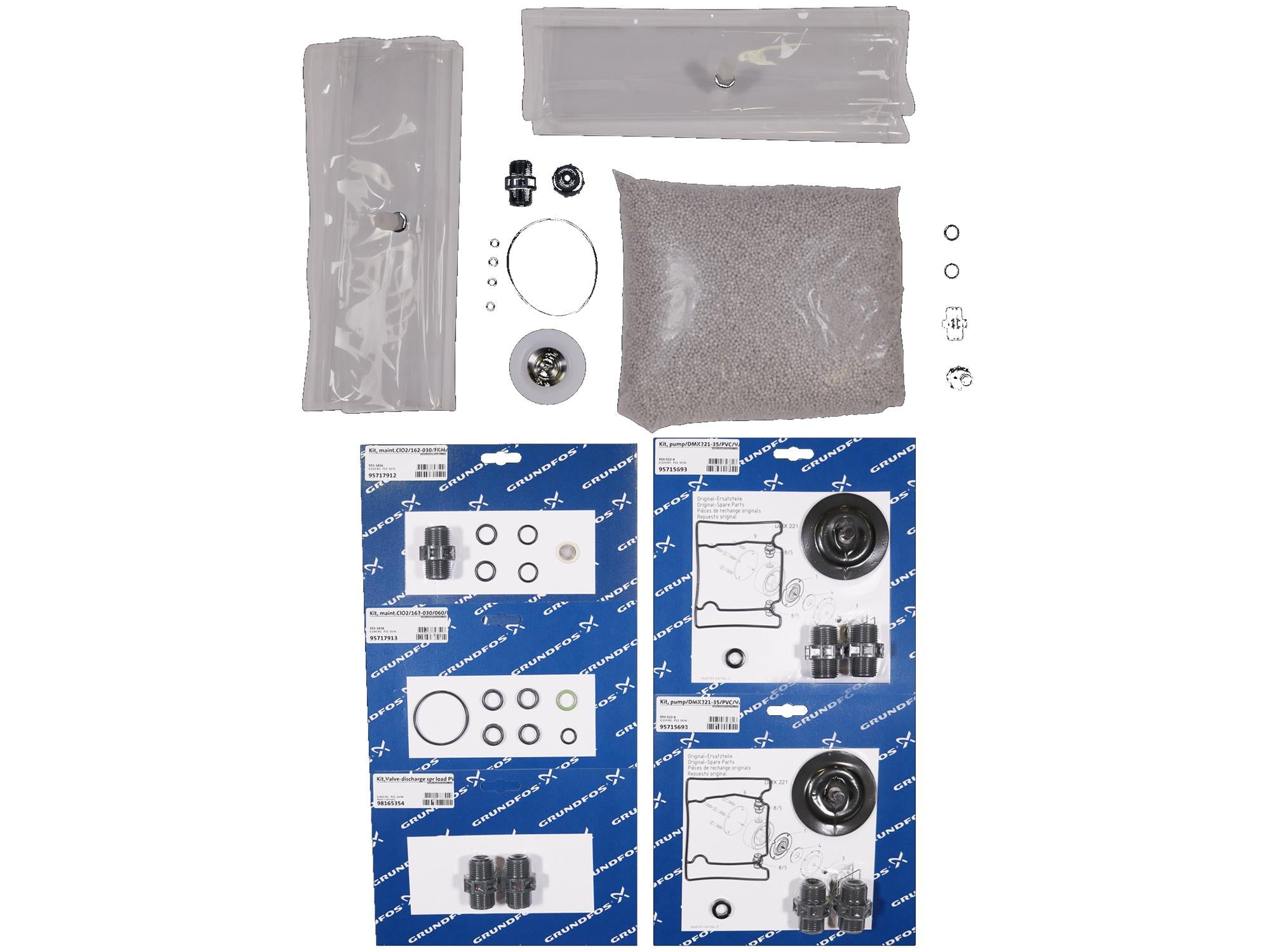 Grundfos 95717920, Maintenance Kit ClO2/162-060 With Pump DDI