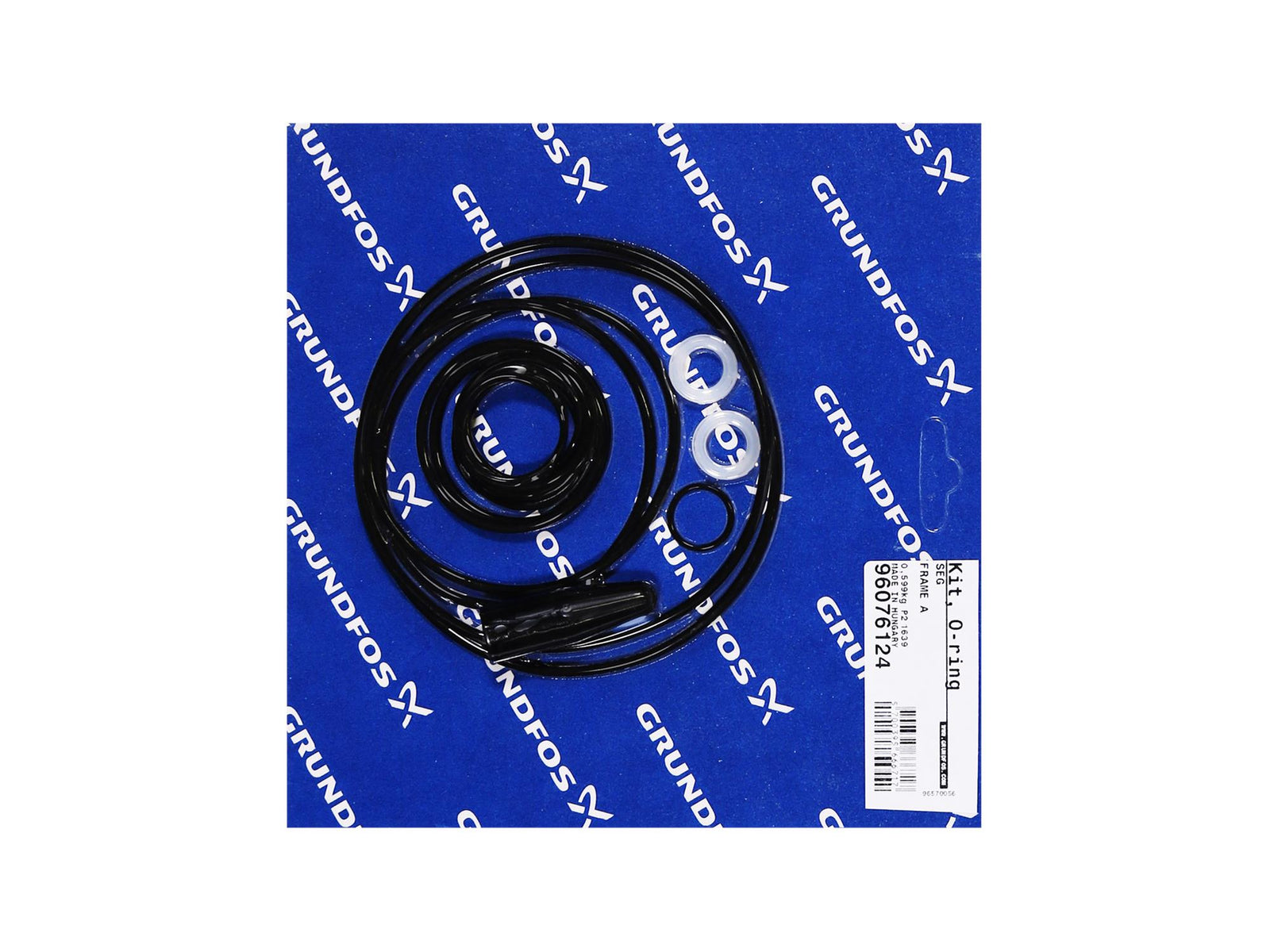 Grundfos 96076124, O-Rings Kit for Frame A SEG
