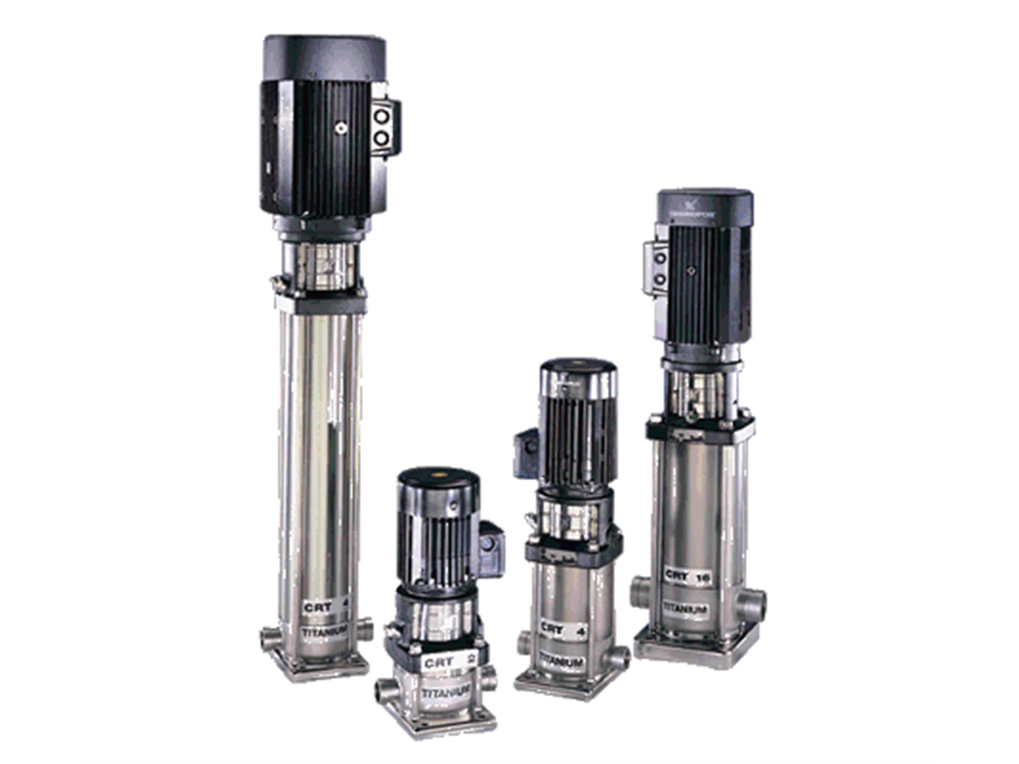 Grundfos 96101005, Vertical Multistage Centrifugal Pump, Titanium