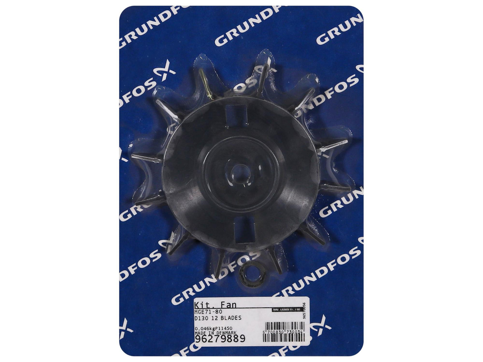 Grundfos 96279889, Fan Kit with 12 Blades for MG71 and MG80