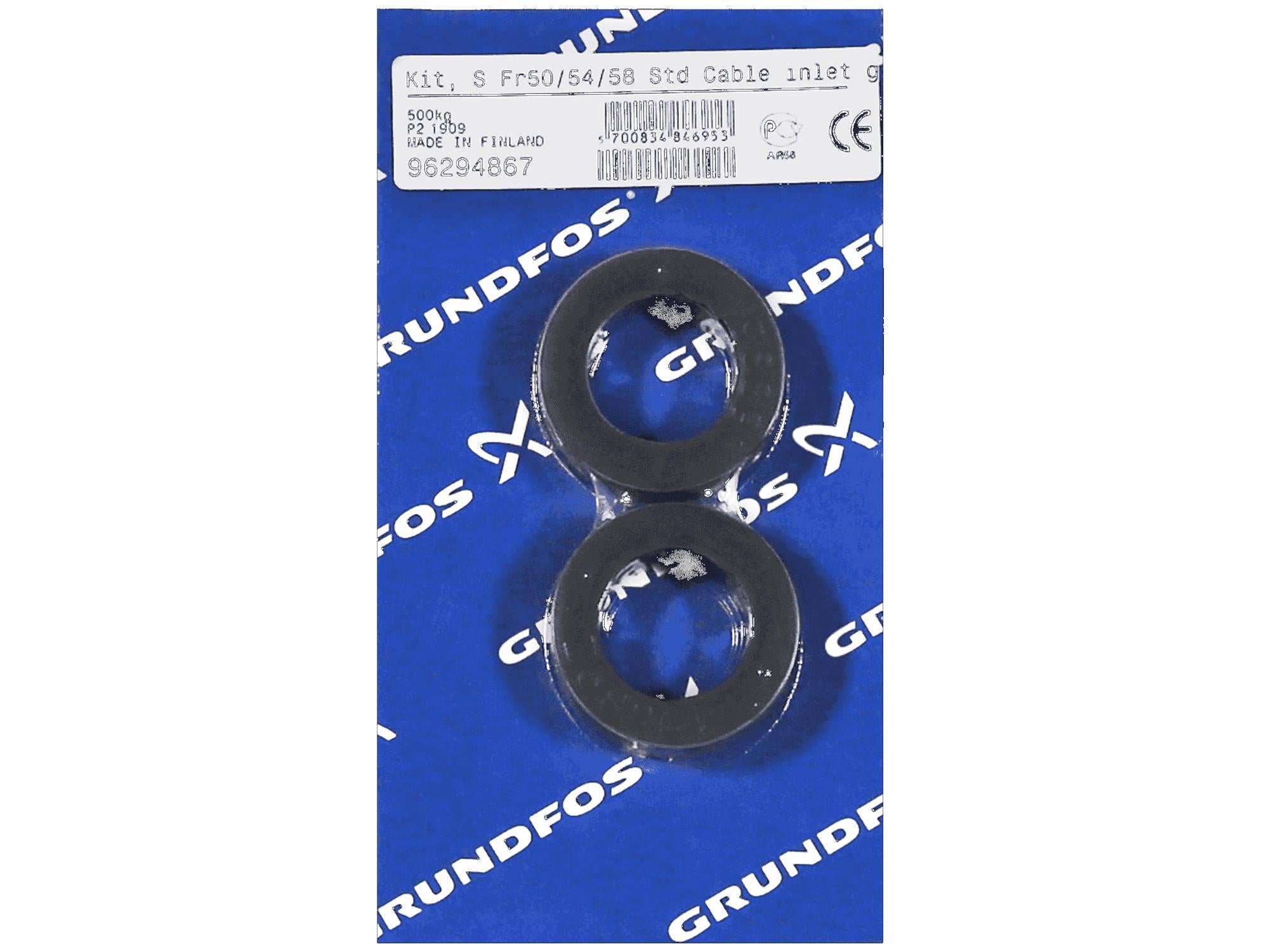 Grundfos 96294867, Cable Gland Kit for S Fr50/54/58 Std Inlet Gasket