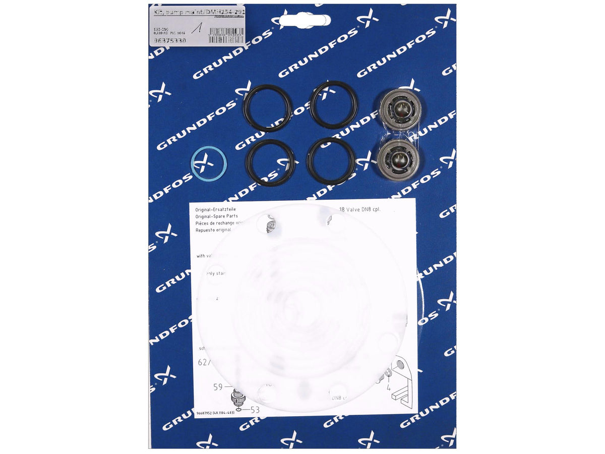 Grundfos 96375330, Maintenance Kit for Pump DMH254-291 SS V SS
