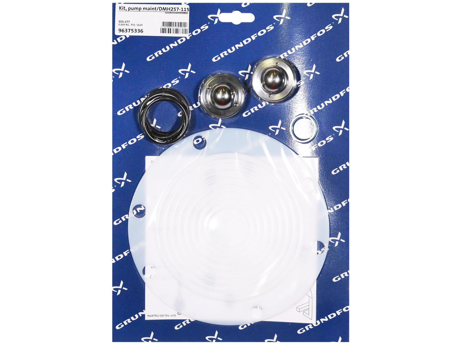 Grundfos 96375336, Maintenance Kit for Pump DMH257-1150/1500/SS/V/SS