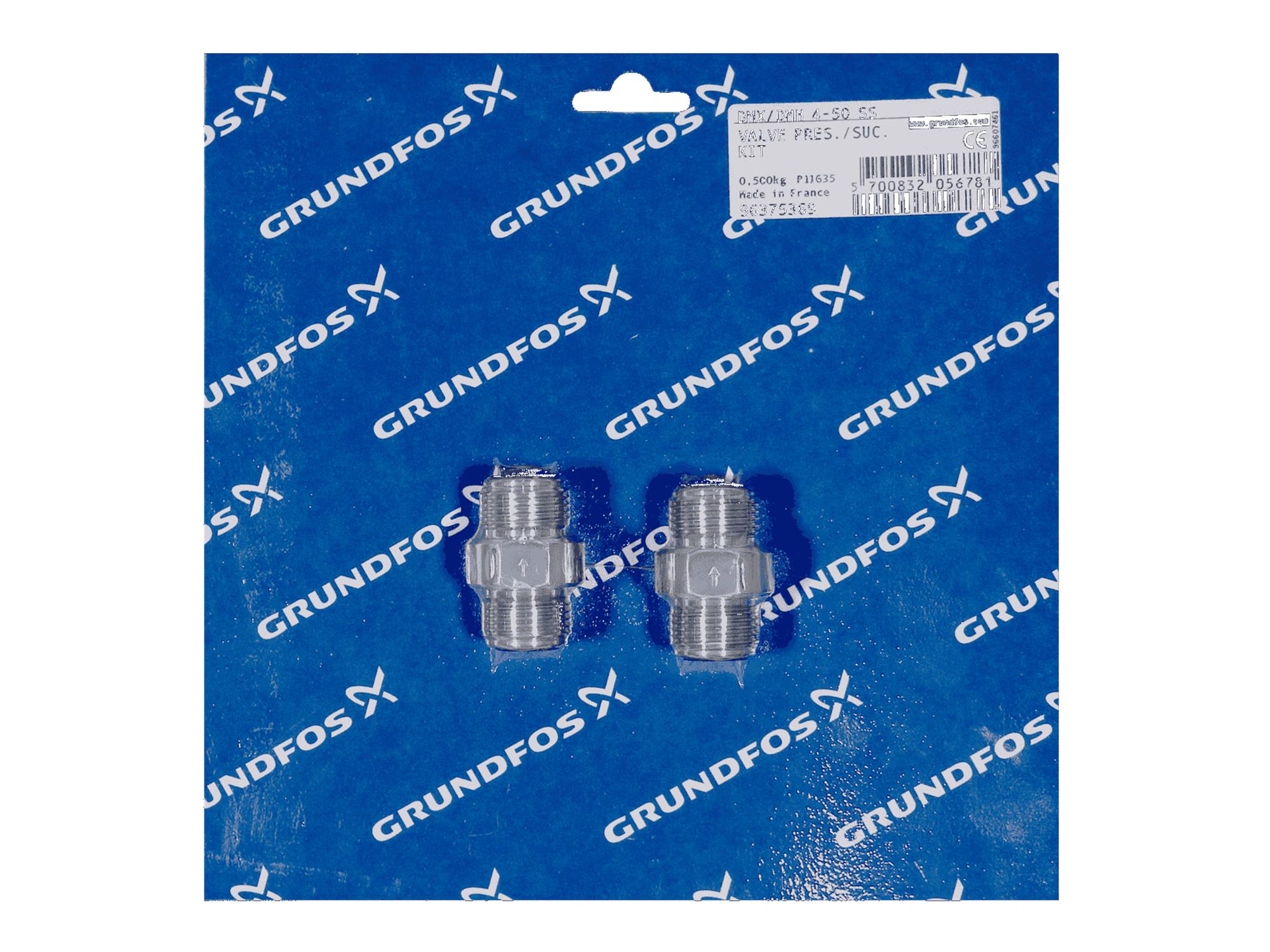 Grundfos 96375369, Valve Pressure Suction Kit DMX/DMH 4-50 SS