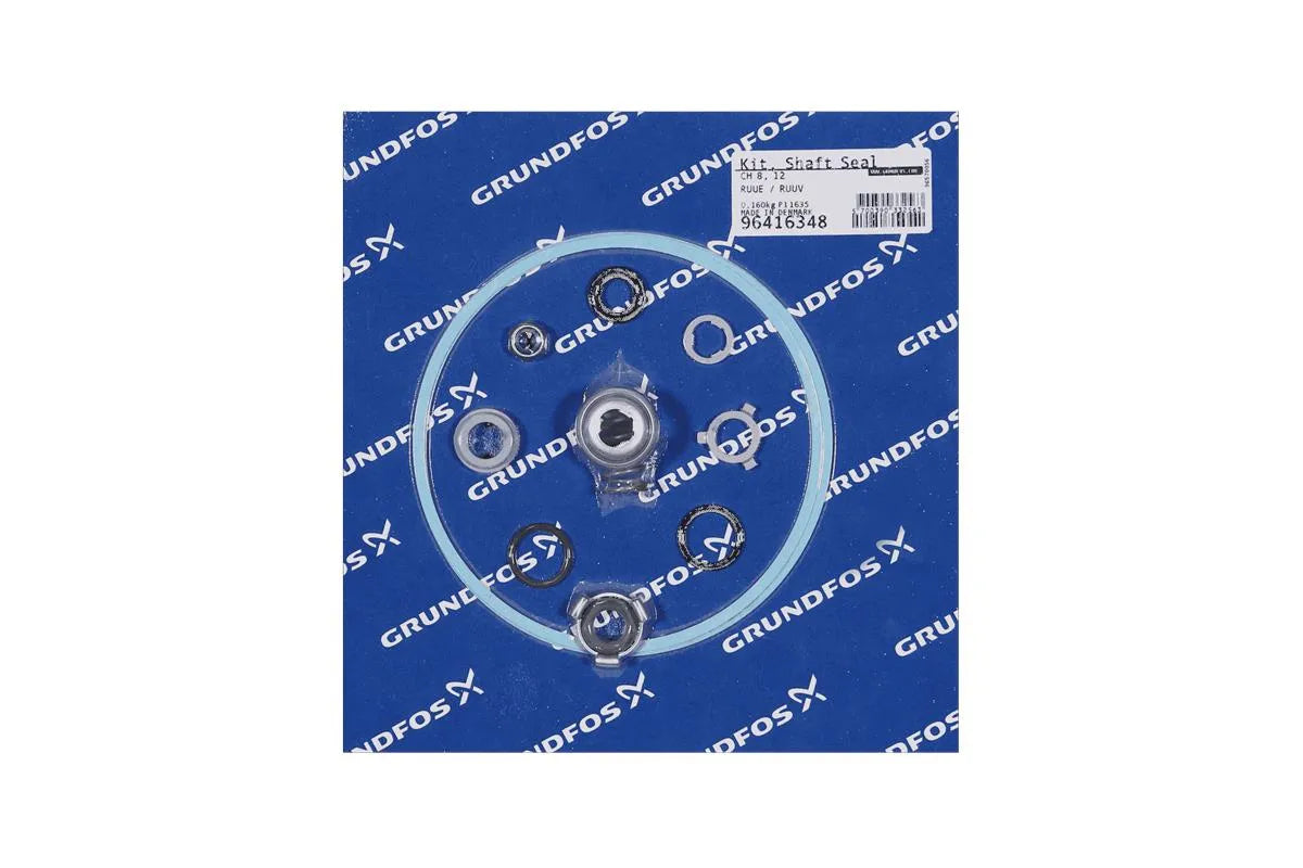 Grundfos 96416348, Shaft Seal Kit CH8/12 RUUE/V