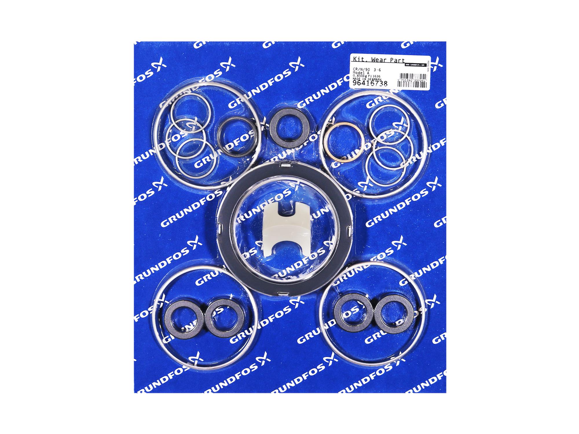 Grundfos 96416738, Wear Parts Kit for CR/N/90 3-6