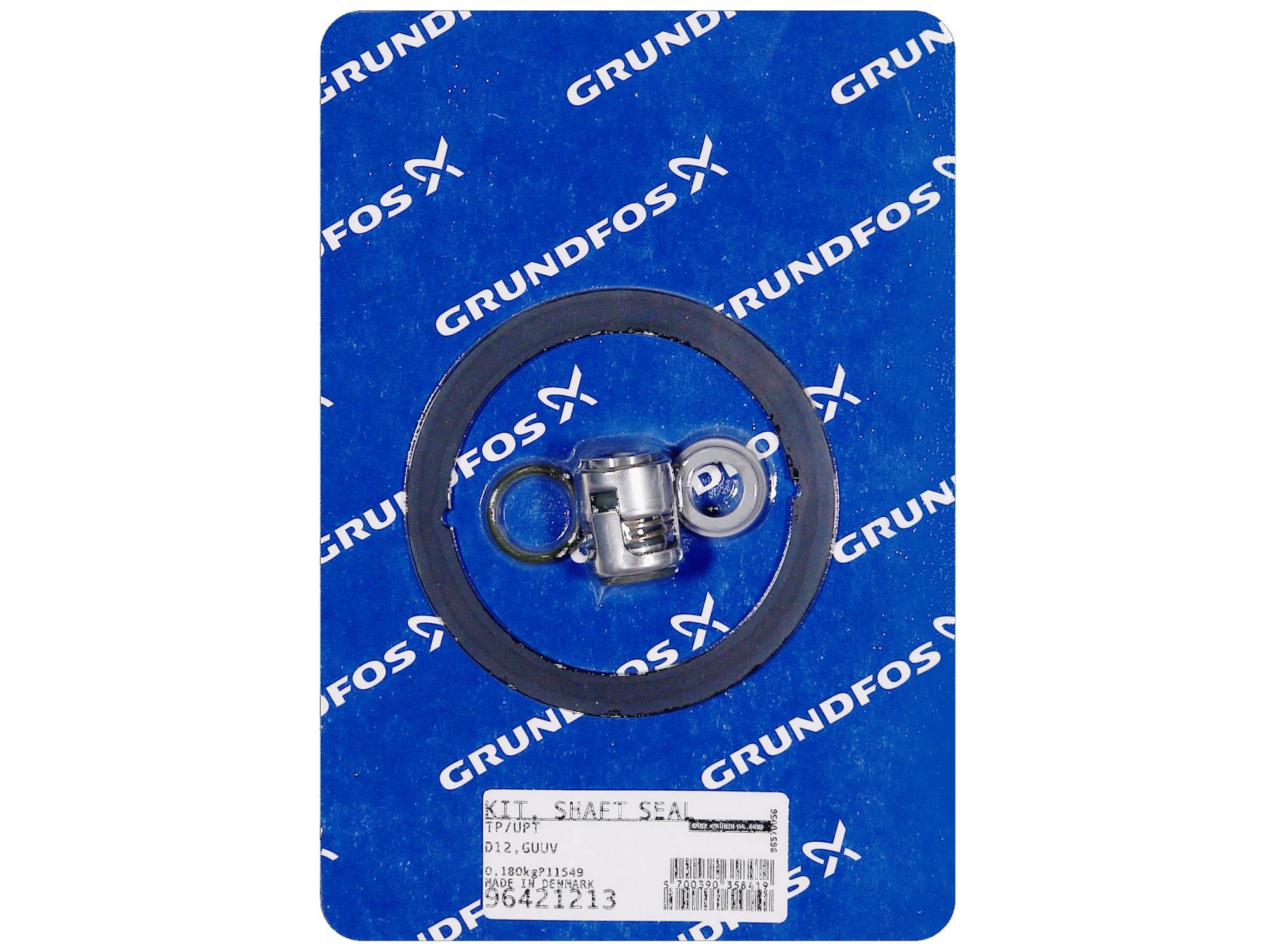 Grundfos 96421213, Kit Shaft Seal 12mm GUUV