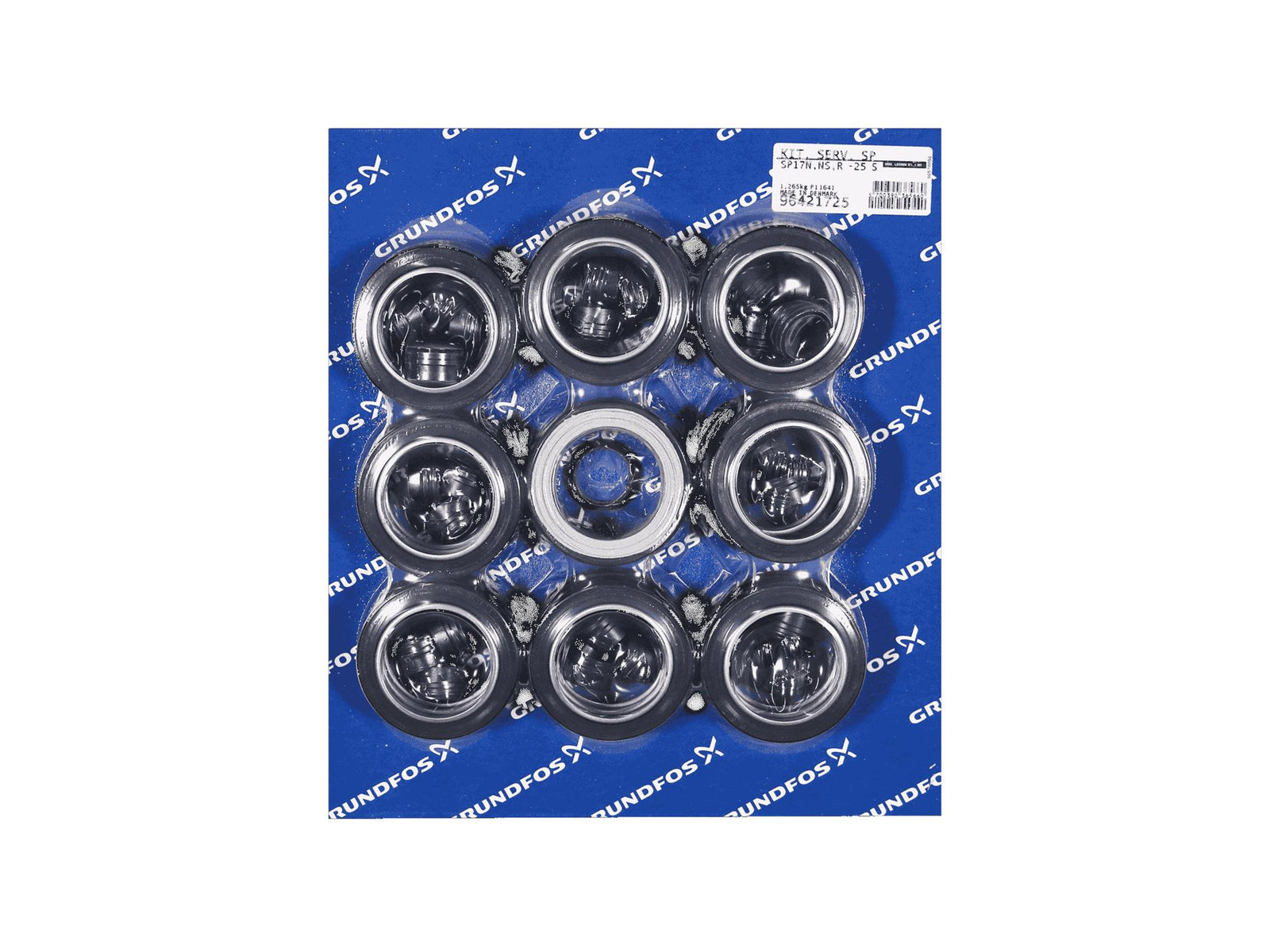 Grundfos 96421725, Wear Parts Kit for SP17(N,NS,R) - 26 Stages