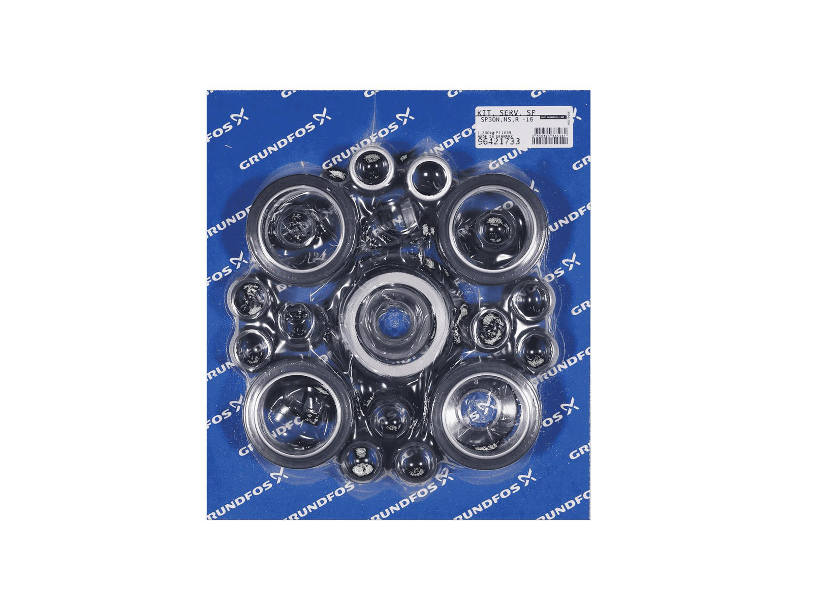 Grundfos 96421733, Wear Parts Kit for SP30(N,NS,R) -16 Stages