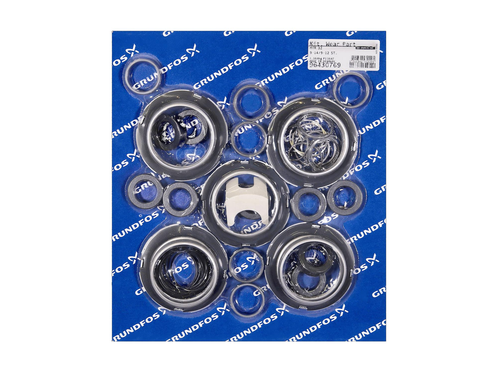 Grundfos 96430769, Wear Parts Kit for MTR32 9-14 / 9-14 Stages