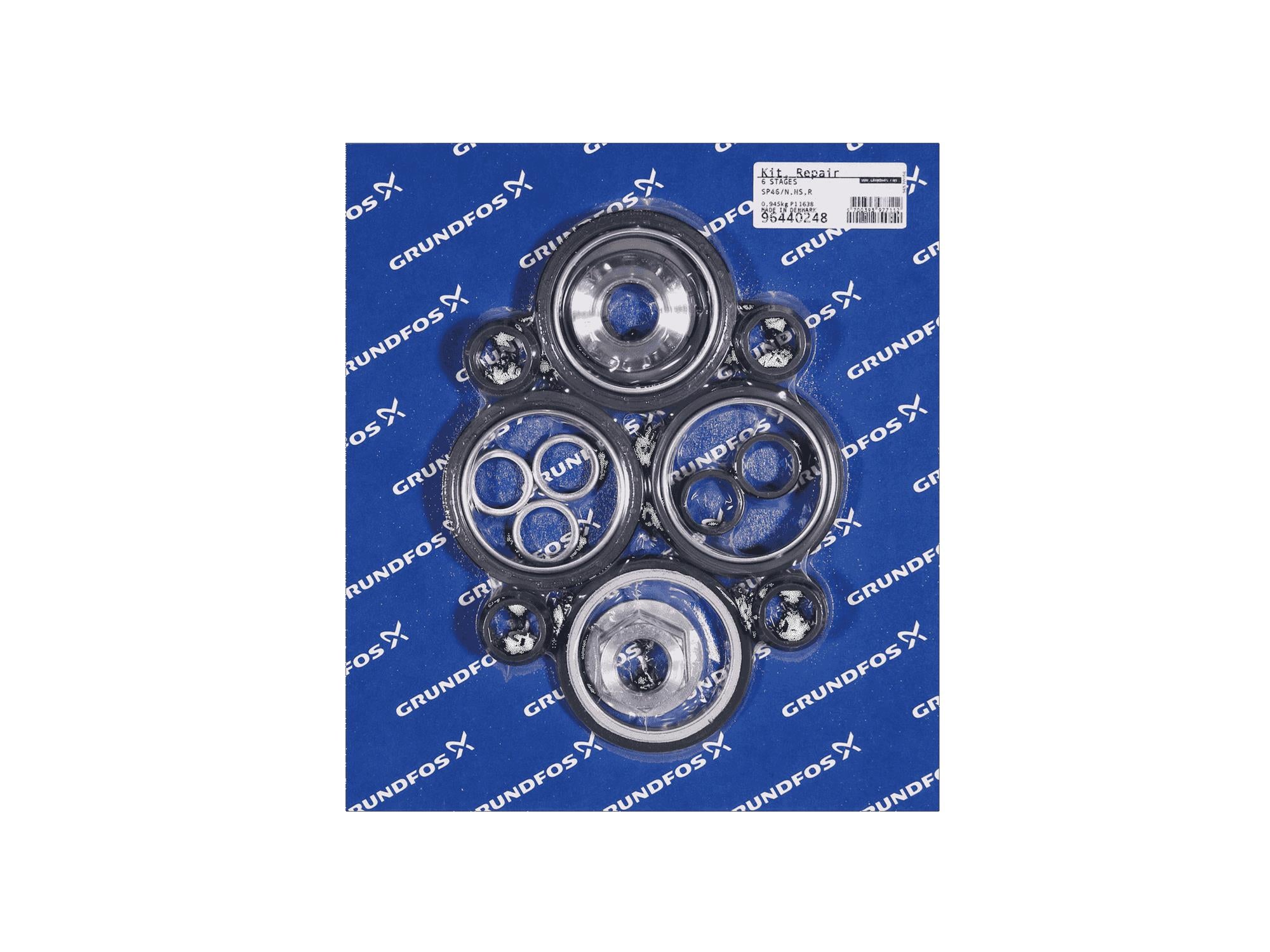 Grundfos 96440248, Wear Parts Kit for SP46(N,NS,R) - 6 Stages