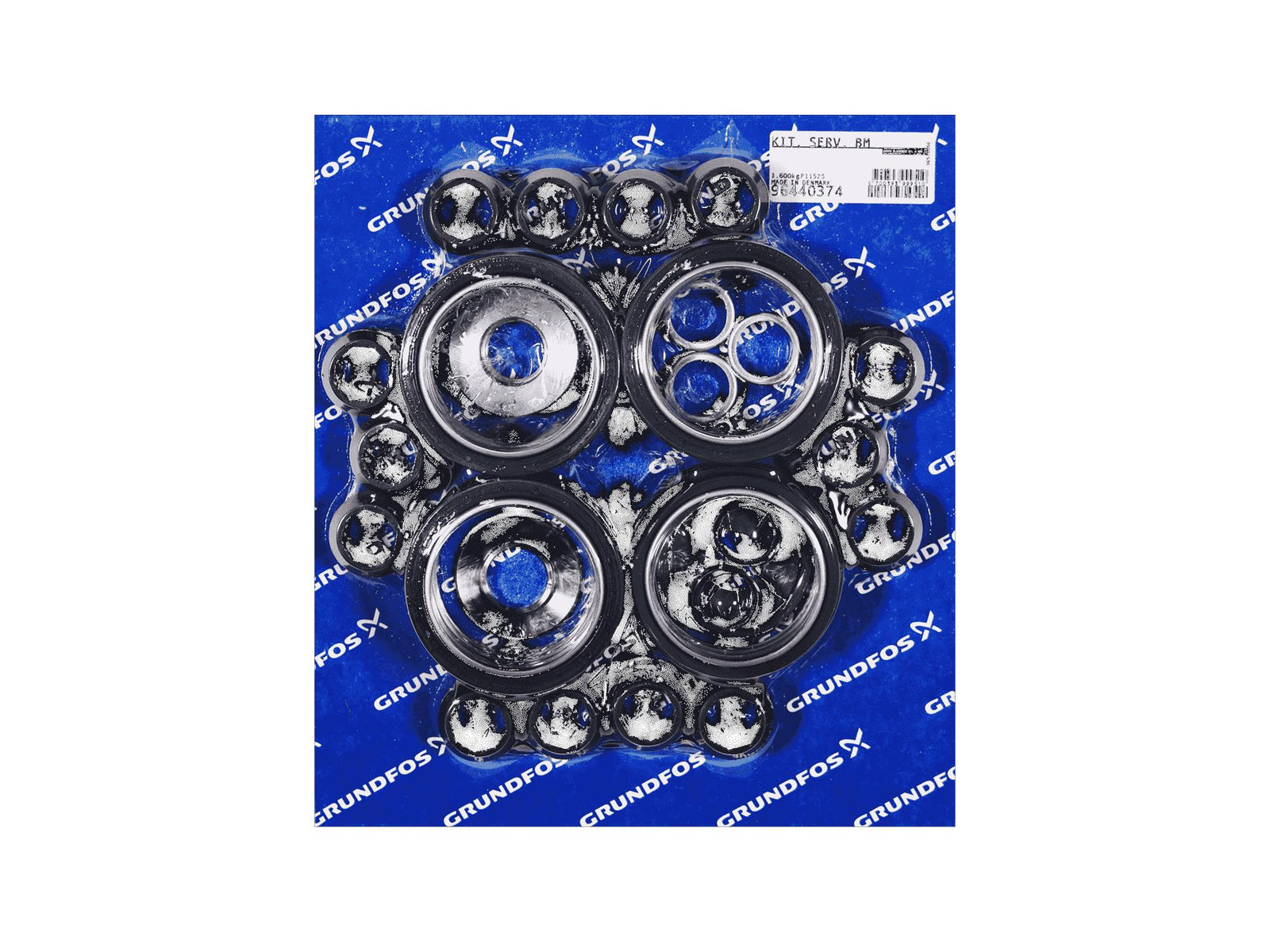Grundfos 96440374, Wear Parts Kit for SP60NES - 16 Stages