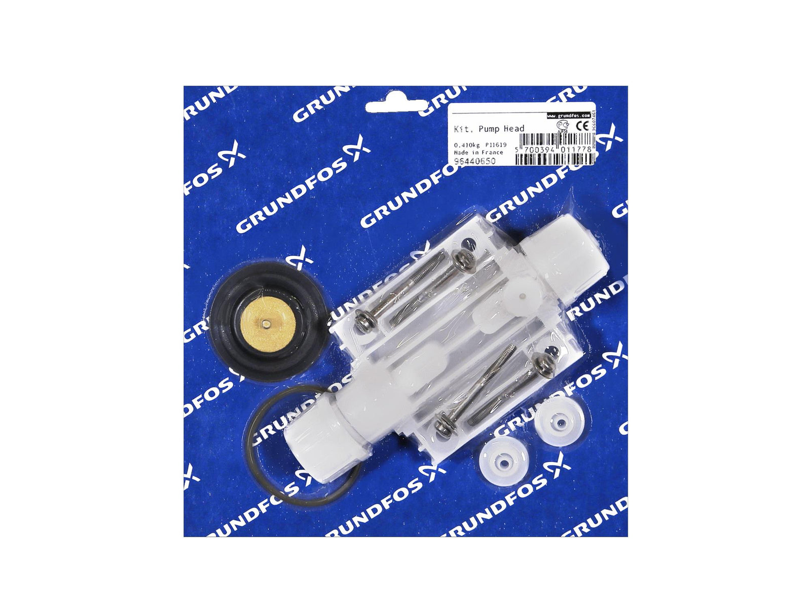 Grundfos 96440650, Pump Head Kit DME19 PV/V/C Spring