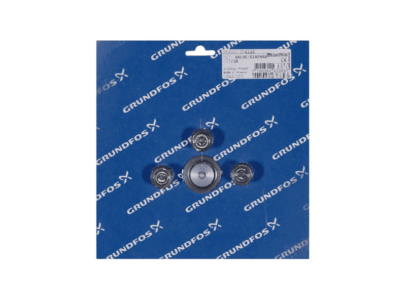 Grundfos 96441150, Valve Diaphragm Kit DME S8 PP E C SP