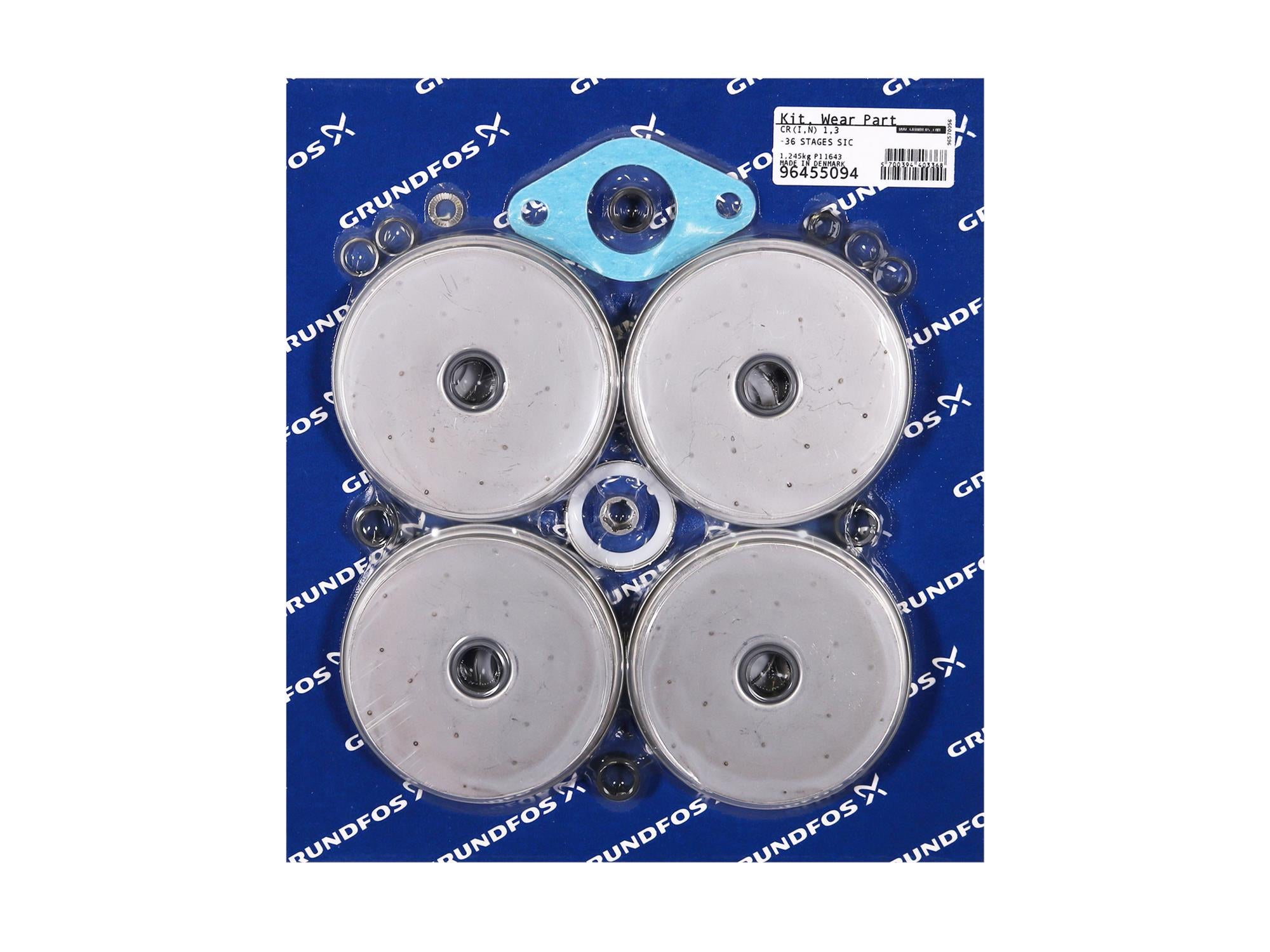 Grundfos 96455094, Wear Part Kit for CR/I/N1s/1/3 -36 st (SIC)
