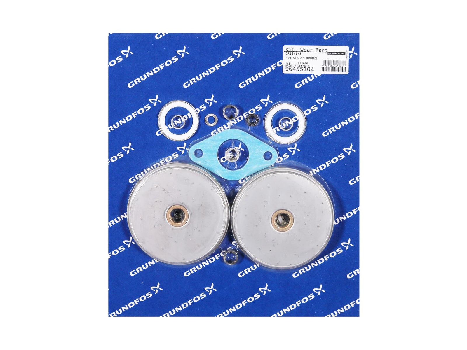 Grundfos 96455104, Wear Parts Kit for CR1s/1/3 -19 St (Bronze)