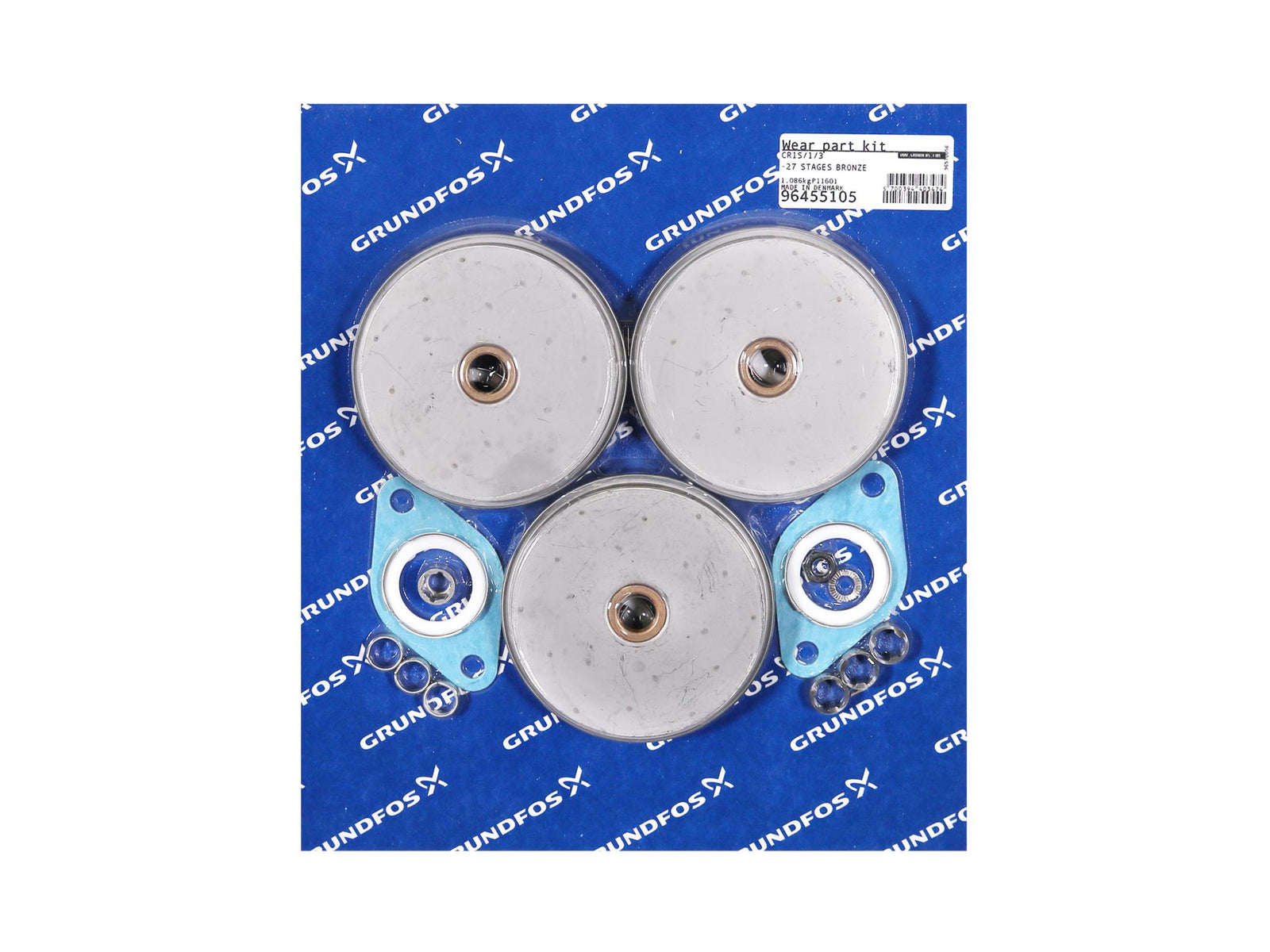 Grundfos 96455105, Wear Parts Kit for CR1s/1/3 -27 St (Bronze)