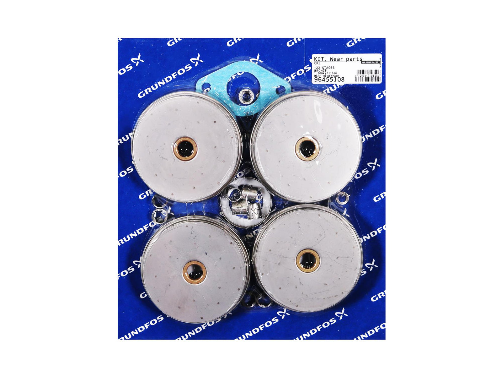 Grundfos 96455108, Wear Part Kit for CR5 - 22 Stages Bronze