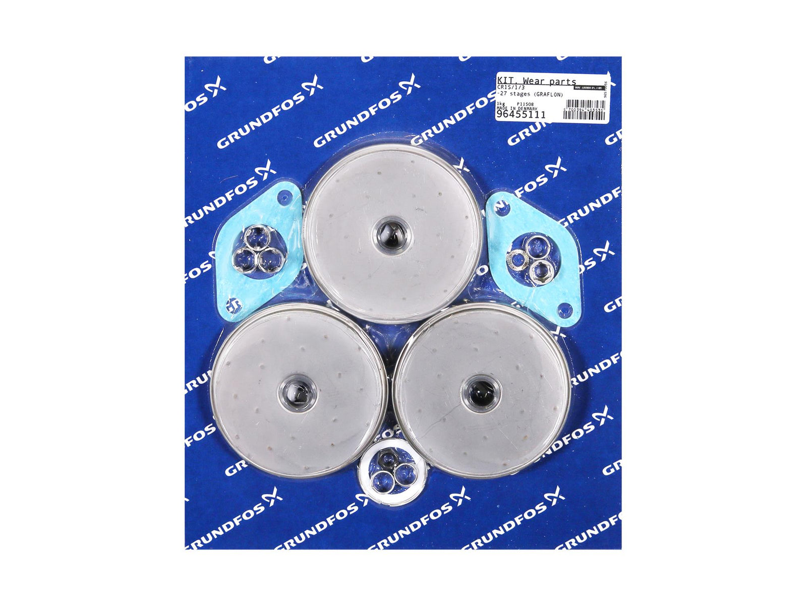 Grundfos 96455111, Wear Part Kit for CRN1s/1/3 -27 st (GRAF)