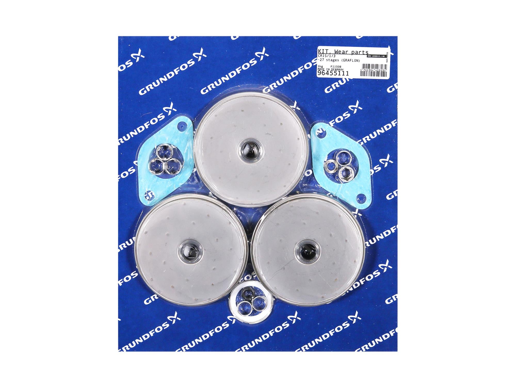 Grundfos 96455111, Wear Part Kit for CRN1s/1/3 -27 st (GRAF)
