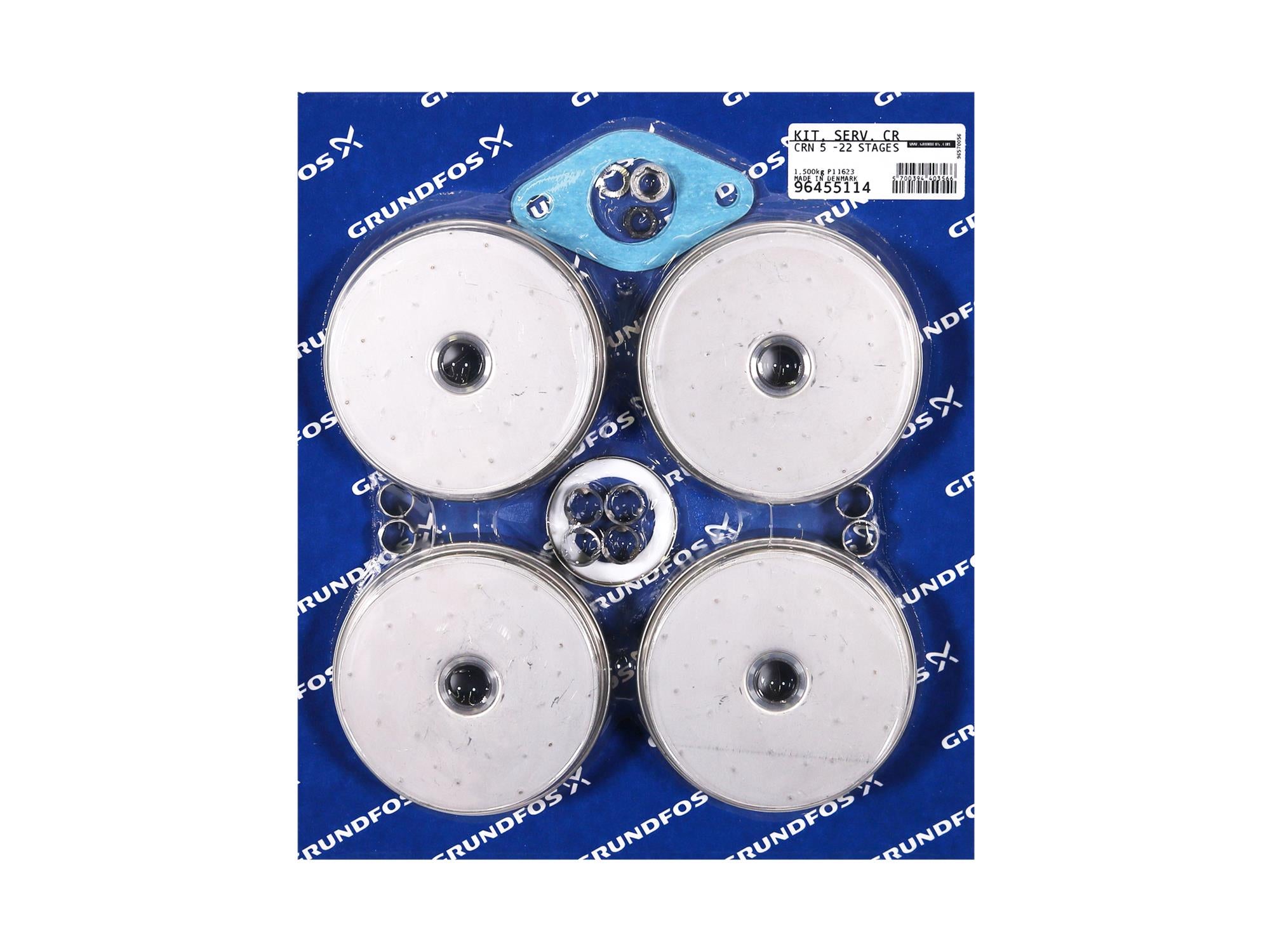 Grundfos 96455114, Wear Parts Kit for CRN5 -22 Stages Graflon