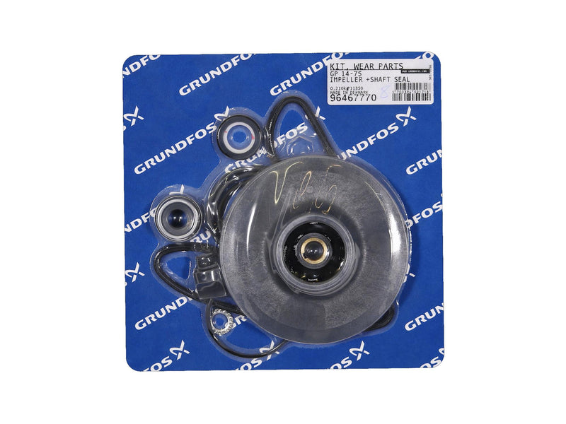 Grundfos 96467770, Wear Part Kit for GP14-75 Impeller and Shaft Seal