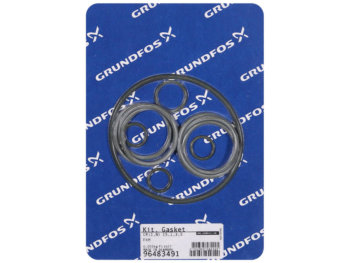 Grundfos 96483491, Gasket FKM CR/I/N Kit for 1s/1/3/5 HS