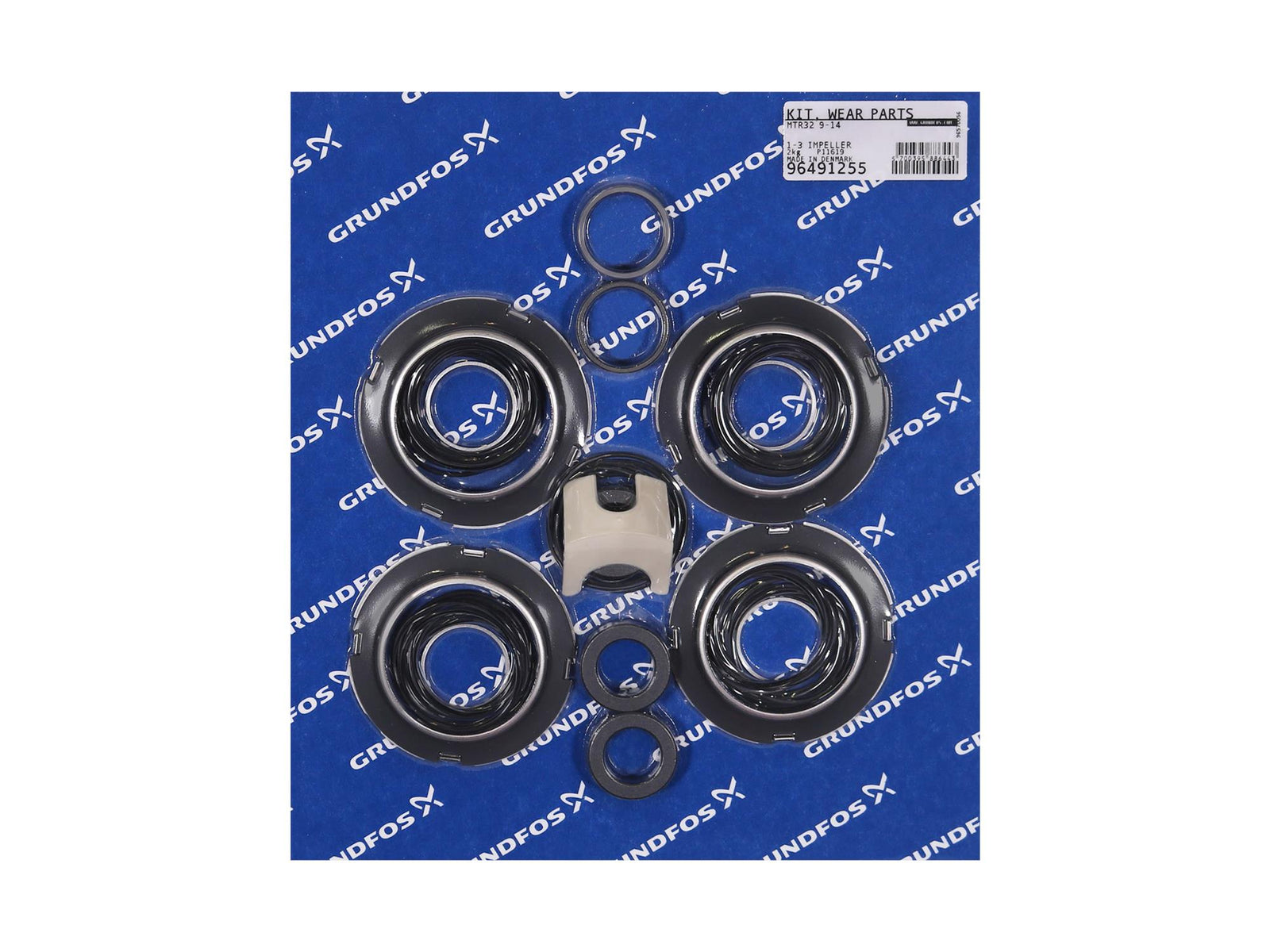 Grundfos 96491255, Wear Parts Kit for MTR32 9-14 Stage / 1-3