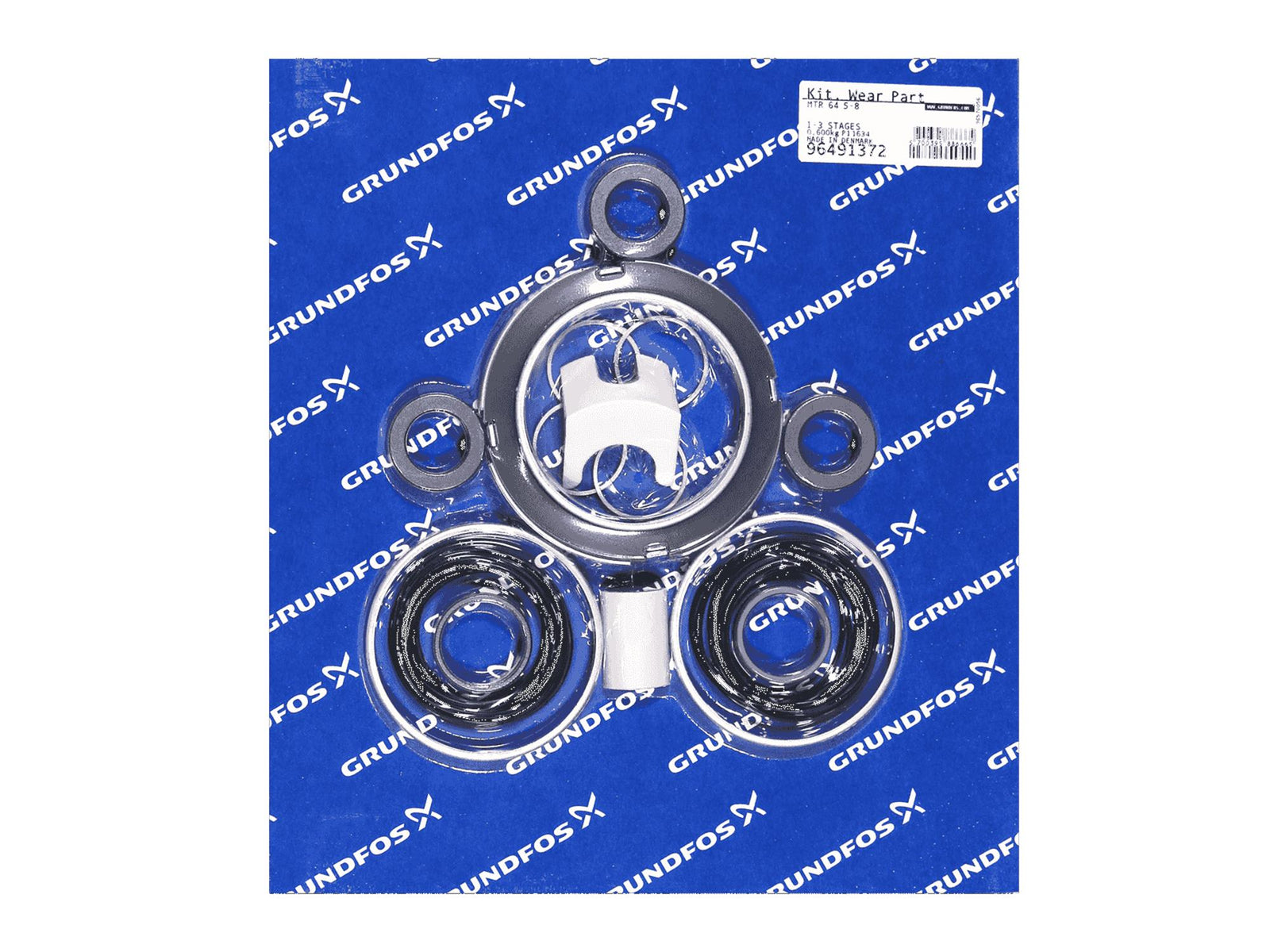Grundfos 96491372, Wear Parts Kit MTR64 5-8 / 1-3 Stages