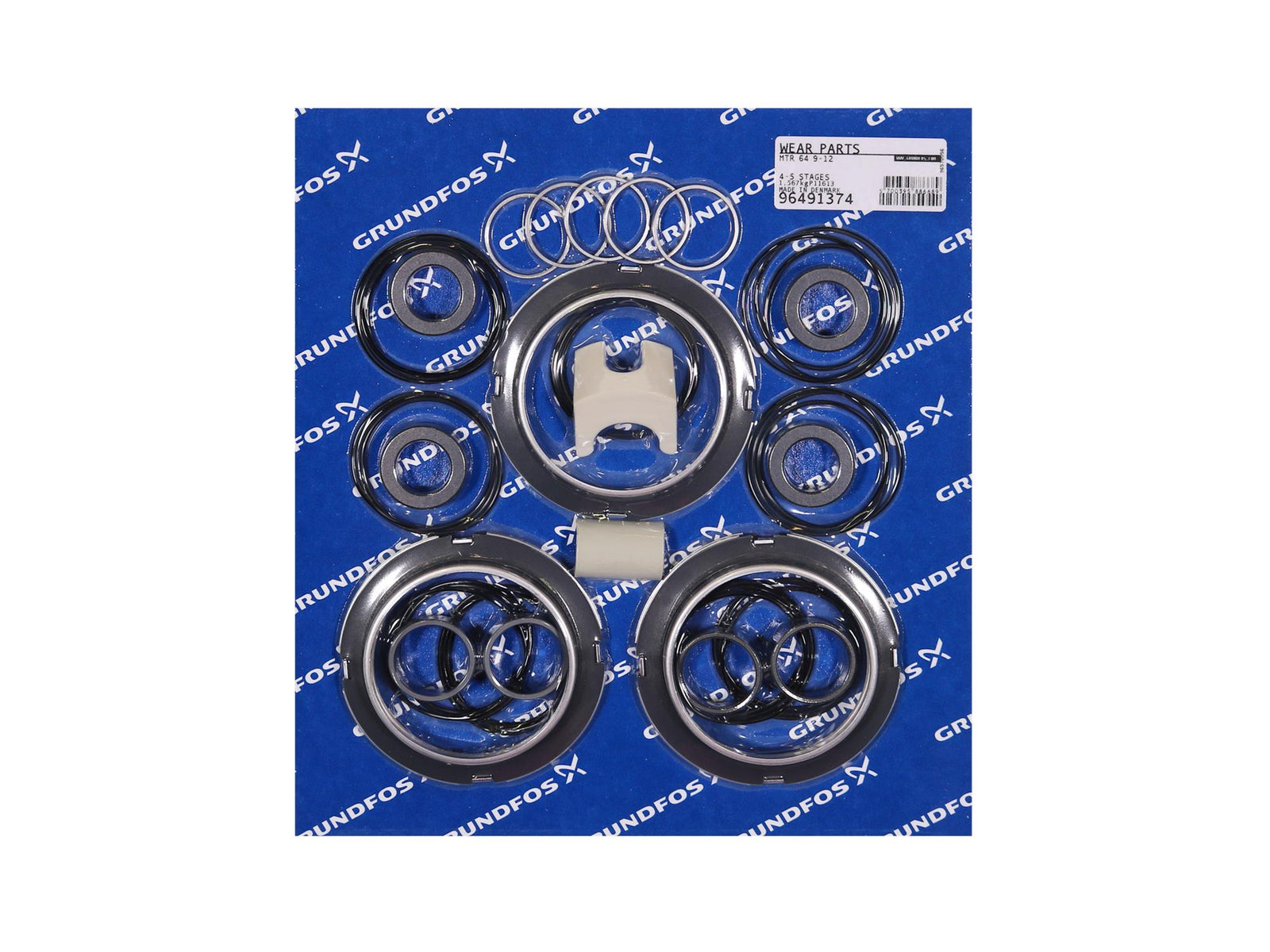 Grundfos 96491374, Wear Parts Kit MTR64 9-12 / 4-5 Stages