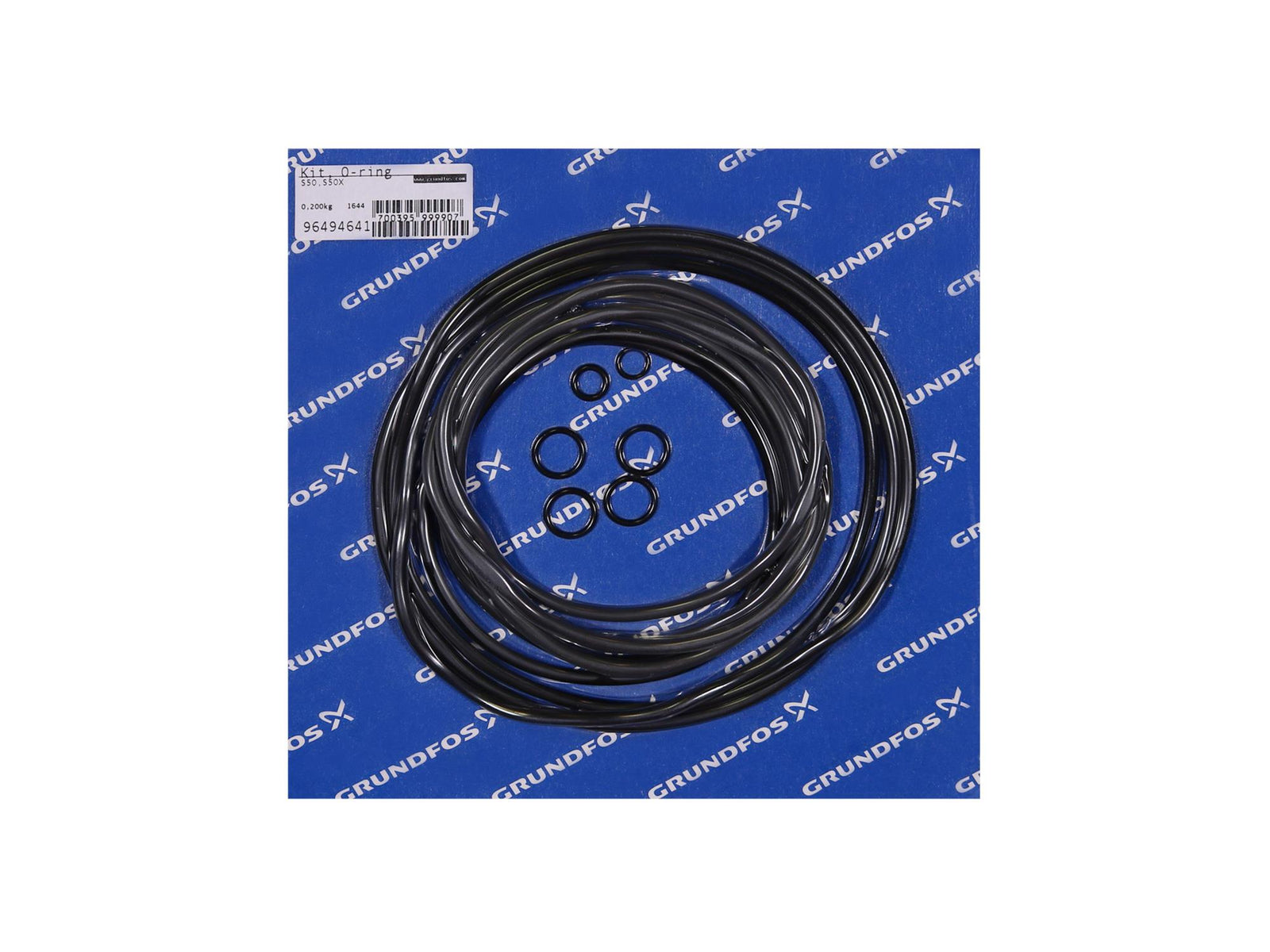 Grundfos 96494641, O-Rings Kit S Fr 50 D37169