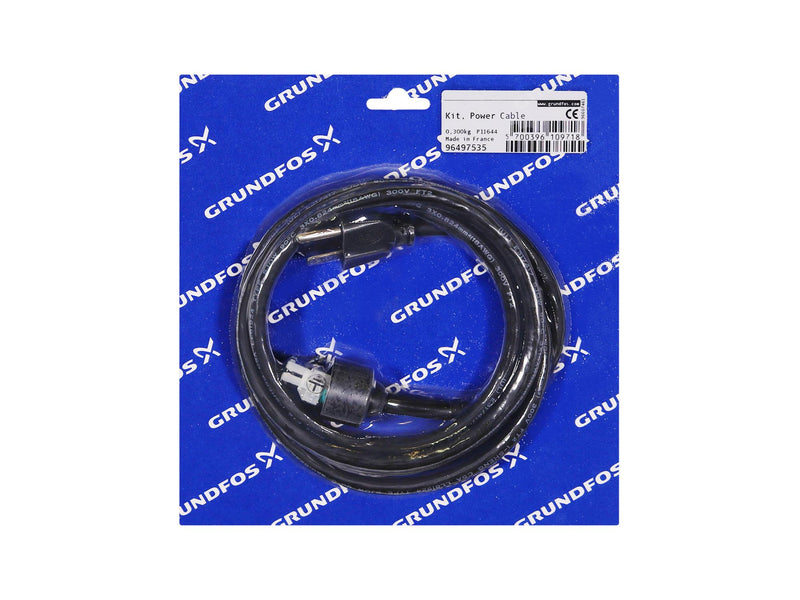 Grundfos 96497535, Power Cord Kit US