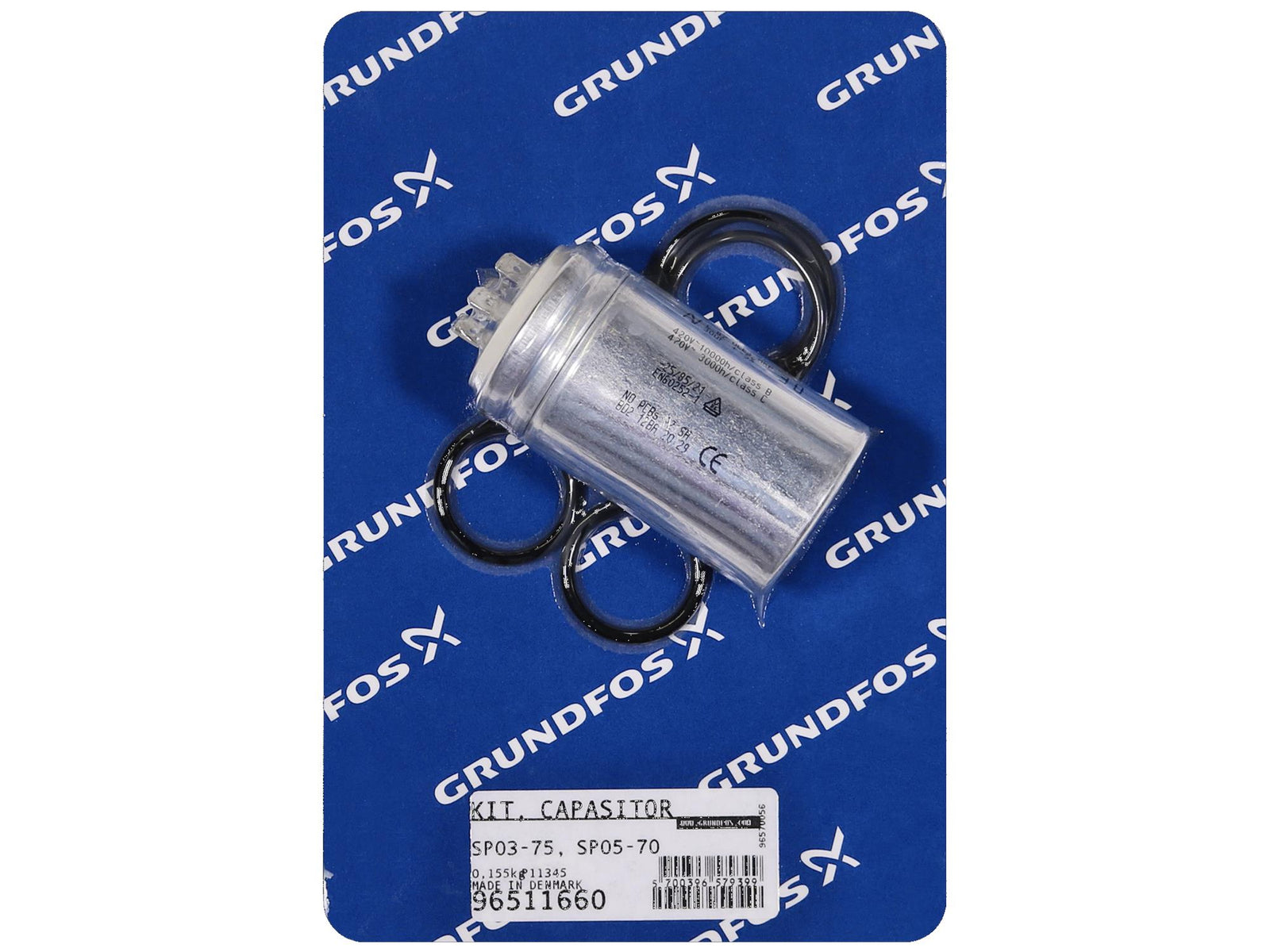 Grundfos 96511660, Capacitor Kit SB HF/SPO (30uF)