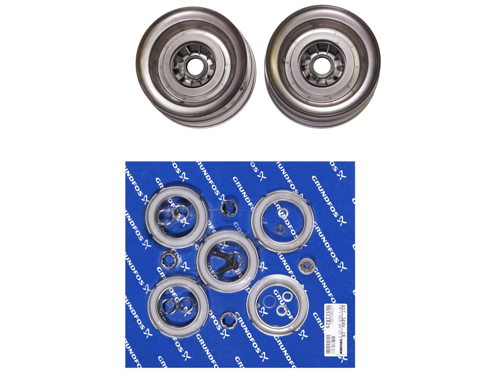 Grundfos 96511829, Wear Parts Kit for CR/I/N15/20 -10 Stg GRAFLON